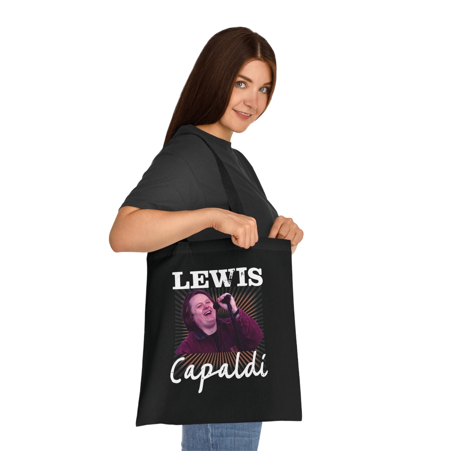 Lewis Capaldi Cotton Tote Bag - Graphic