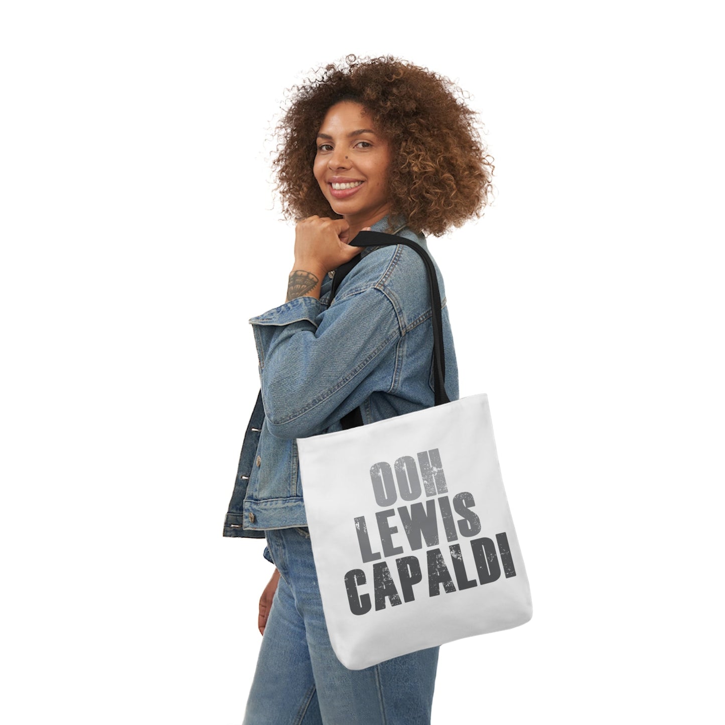 Lewis Capaldi Canvas Tote Bag - Ooh Lewis Capaldi