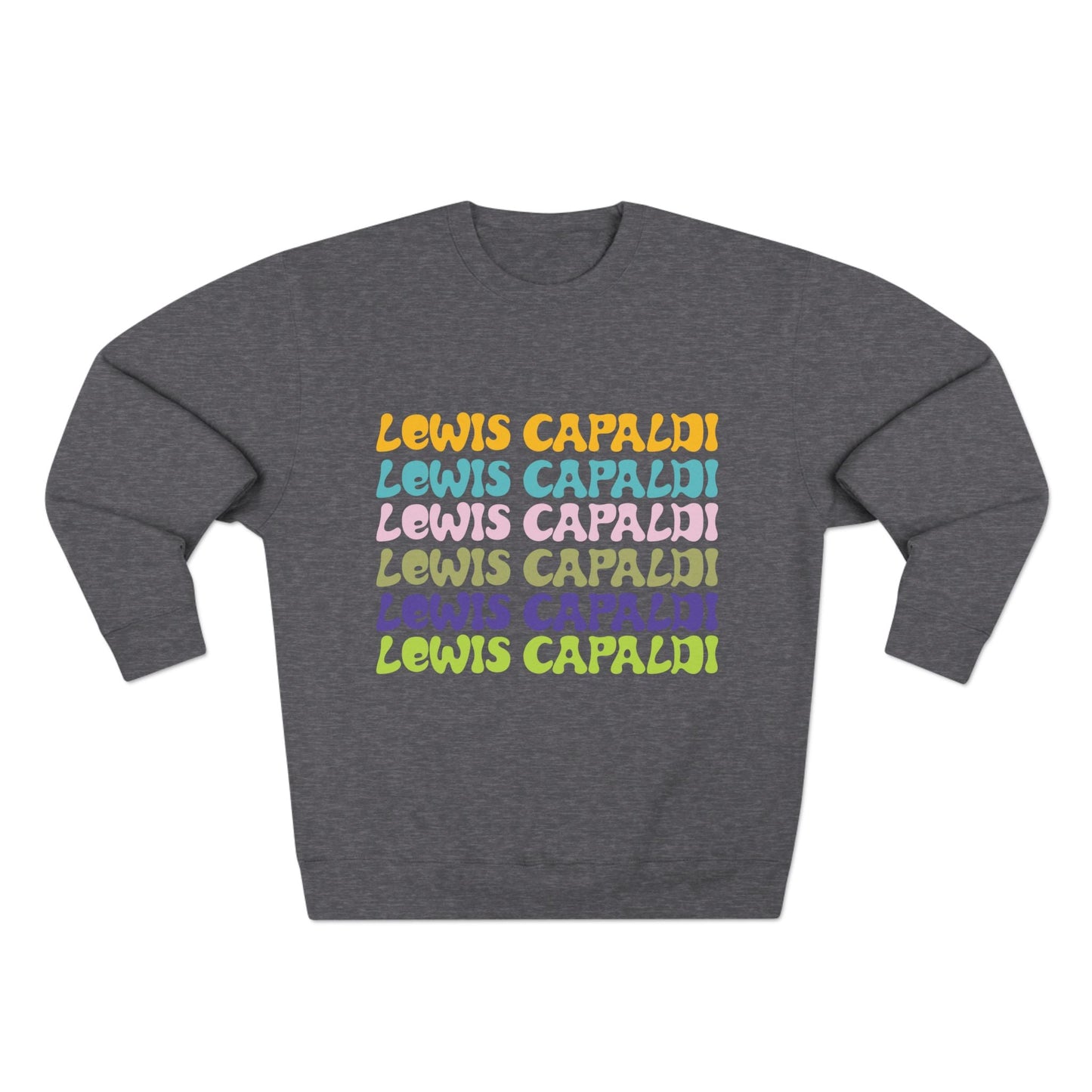 Lewis Capaldi Unisex Crewneck Sweatshirt - Writing