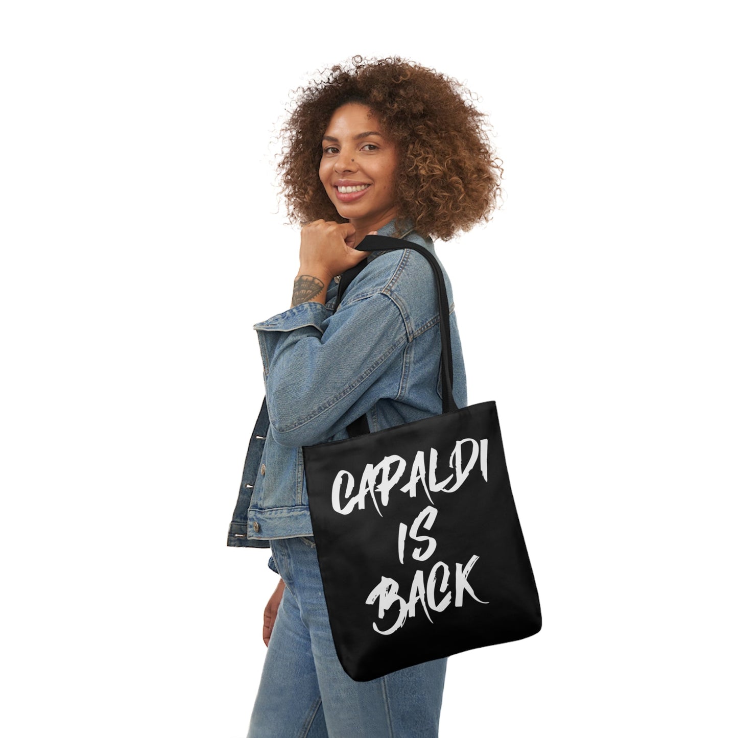 Lewis Capaldi Canvas Tote Bag - Capaldi is  back