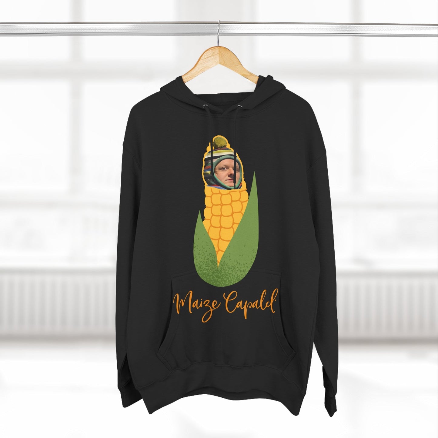 Lewis Capaldi Three-Panel Fleece Hoodie - Maize Capaldi