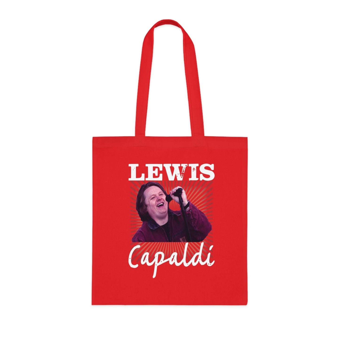 Lewis Capaldi Cotton Tote Bag - Graphic