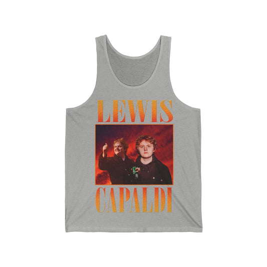 Lewis Capaldi Unisex Jersey Tank Top - Graphic