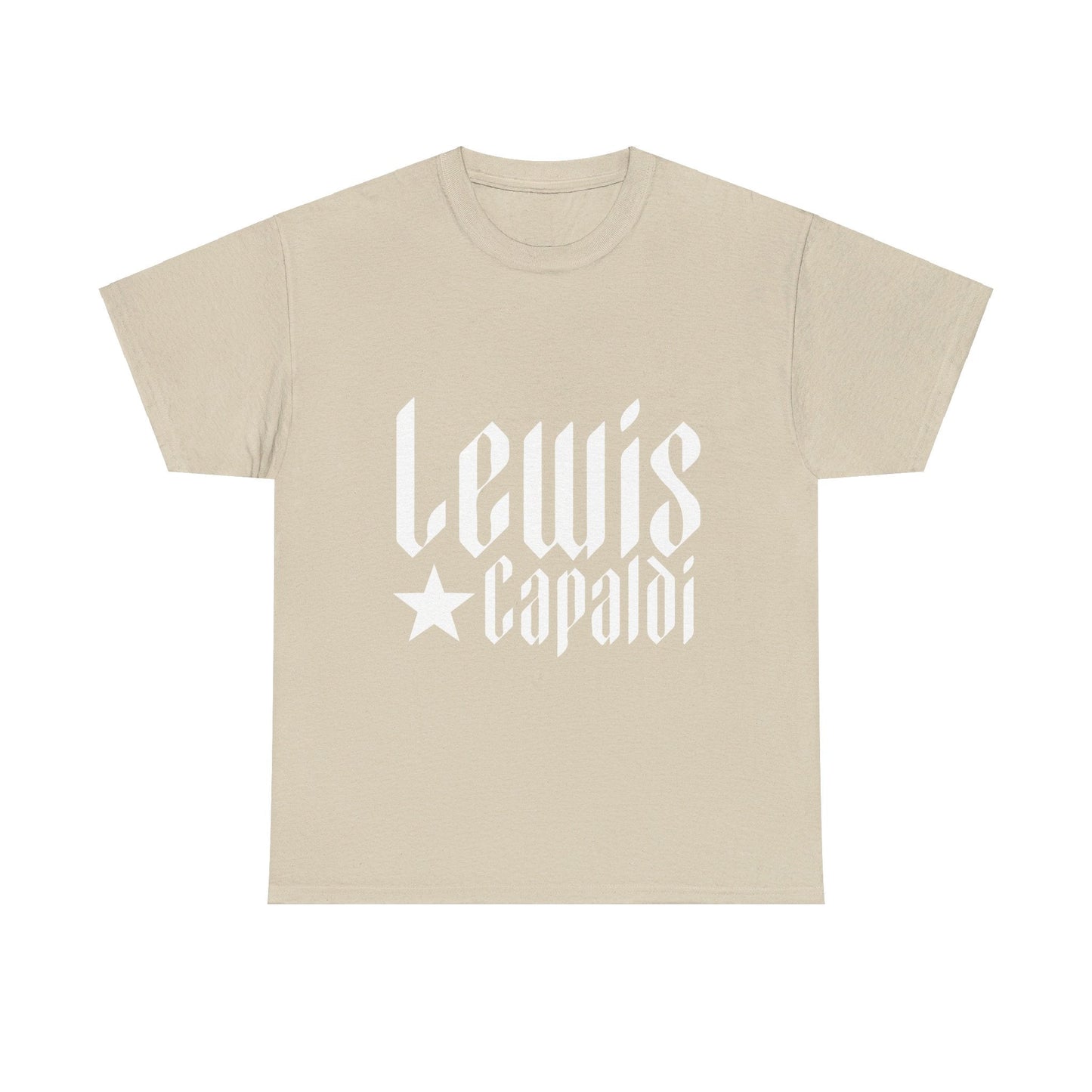 Lewis Capaldi Unisex Heavy Cotton Tee - Writing