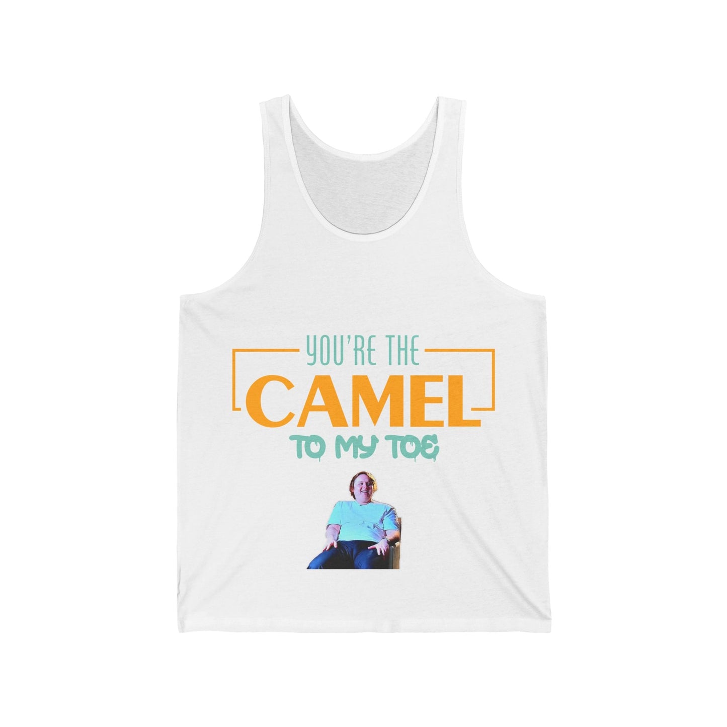 Lewis Capaldi Unisex Jersey Tank Top - You're the camel to my toe