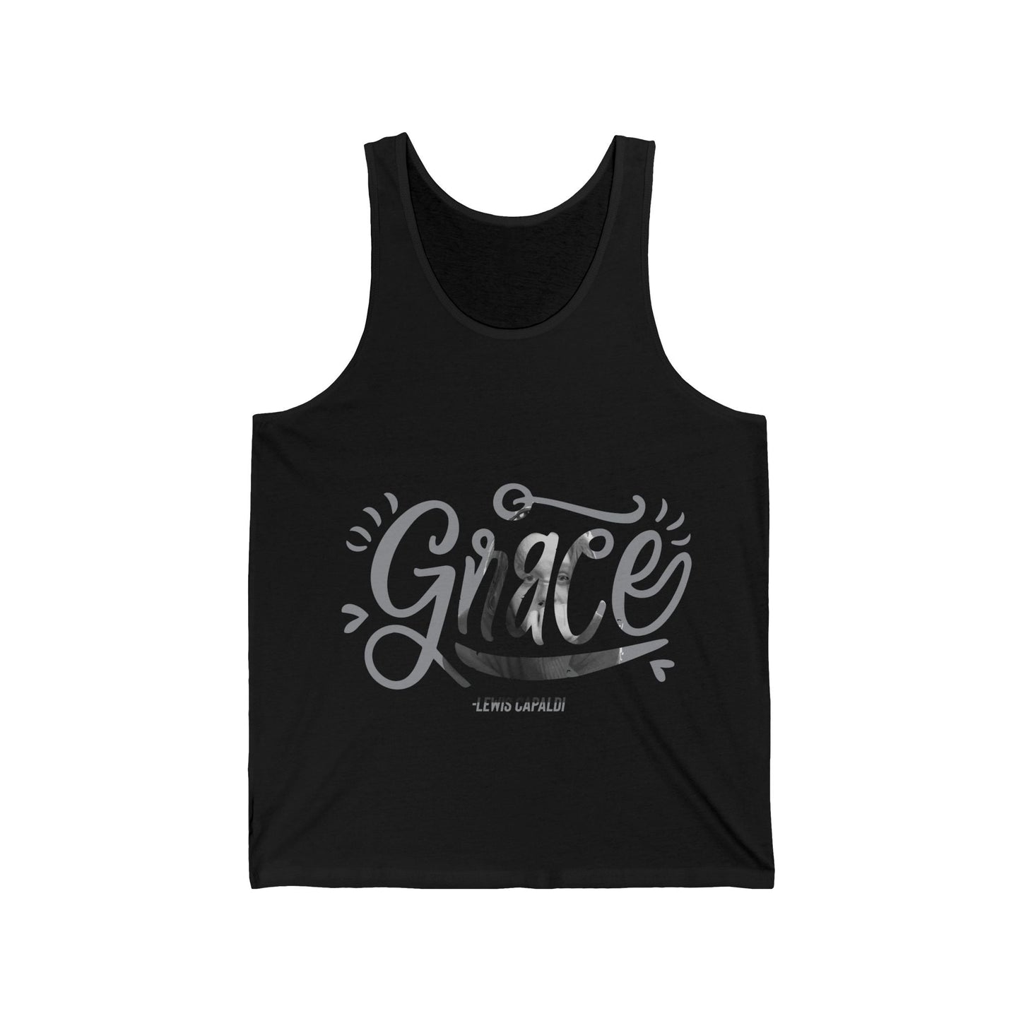 Lewis Capaldi Unisex Jersey Tank - Grace