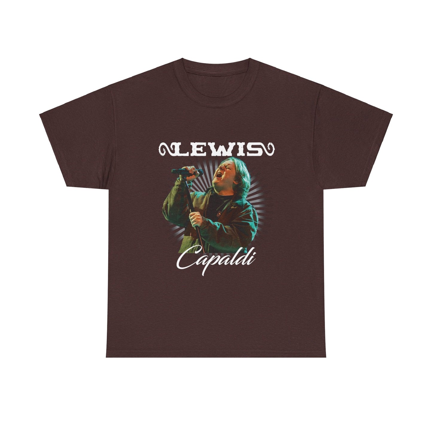 Lewis Capaldi Unisex Heavy Cotton Tee - Graphic