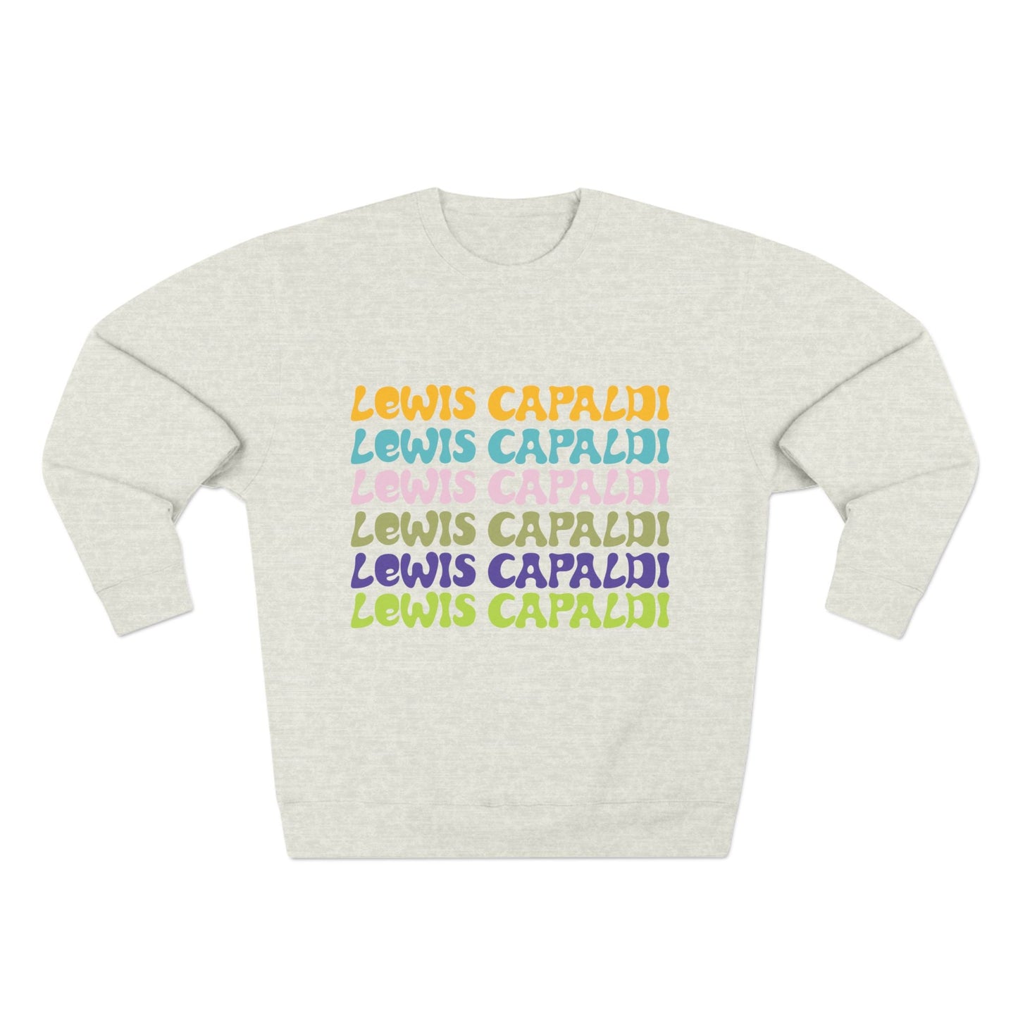 Lewis Capaldi Unisex Crewneck Sweatshirt - Writing