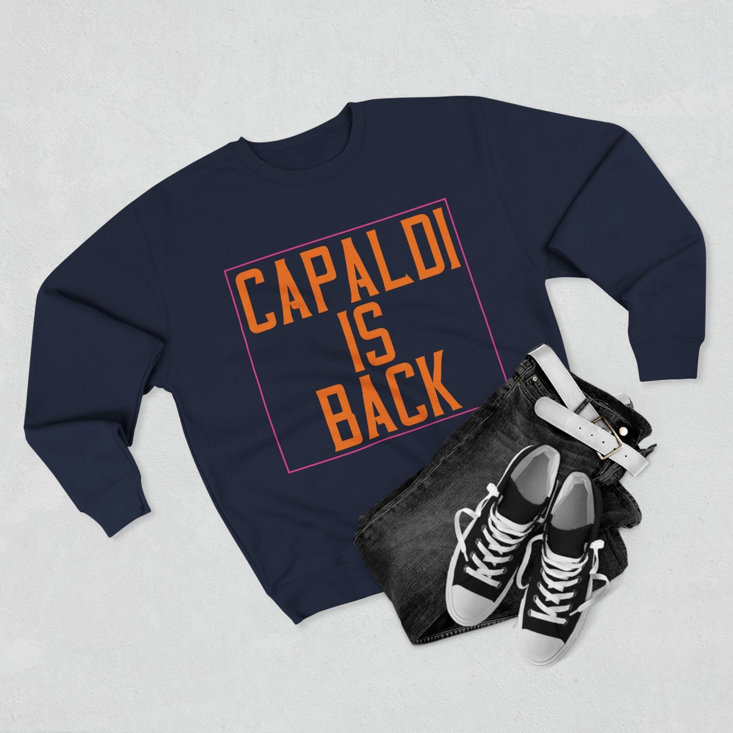 Lewis Capaldi Unisex Crewneck Sweatshirt - Capaldi Is Back