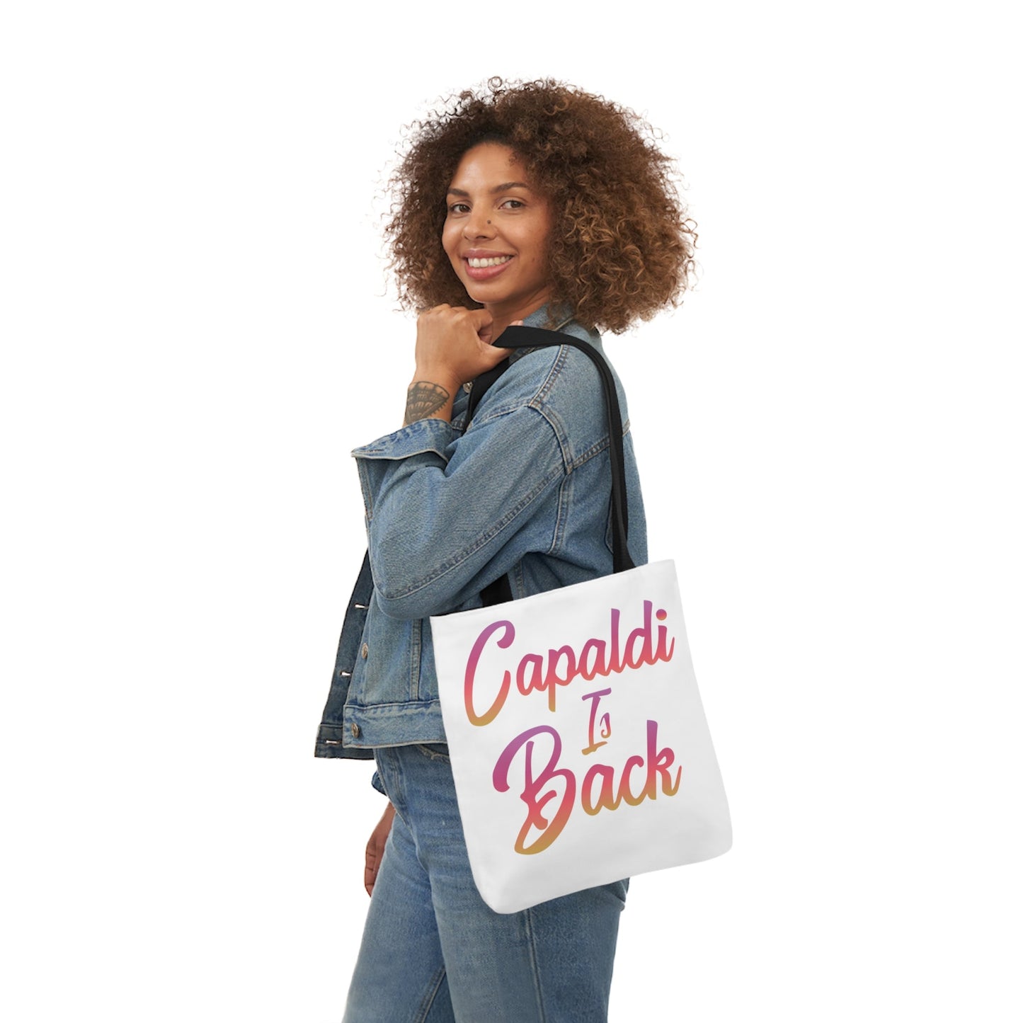 Lewis Capaldi Canvas Tote Bag - Capaldi is back