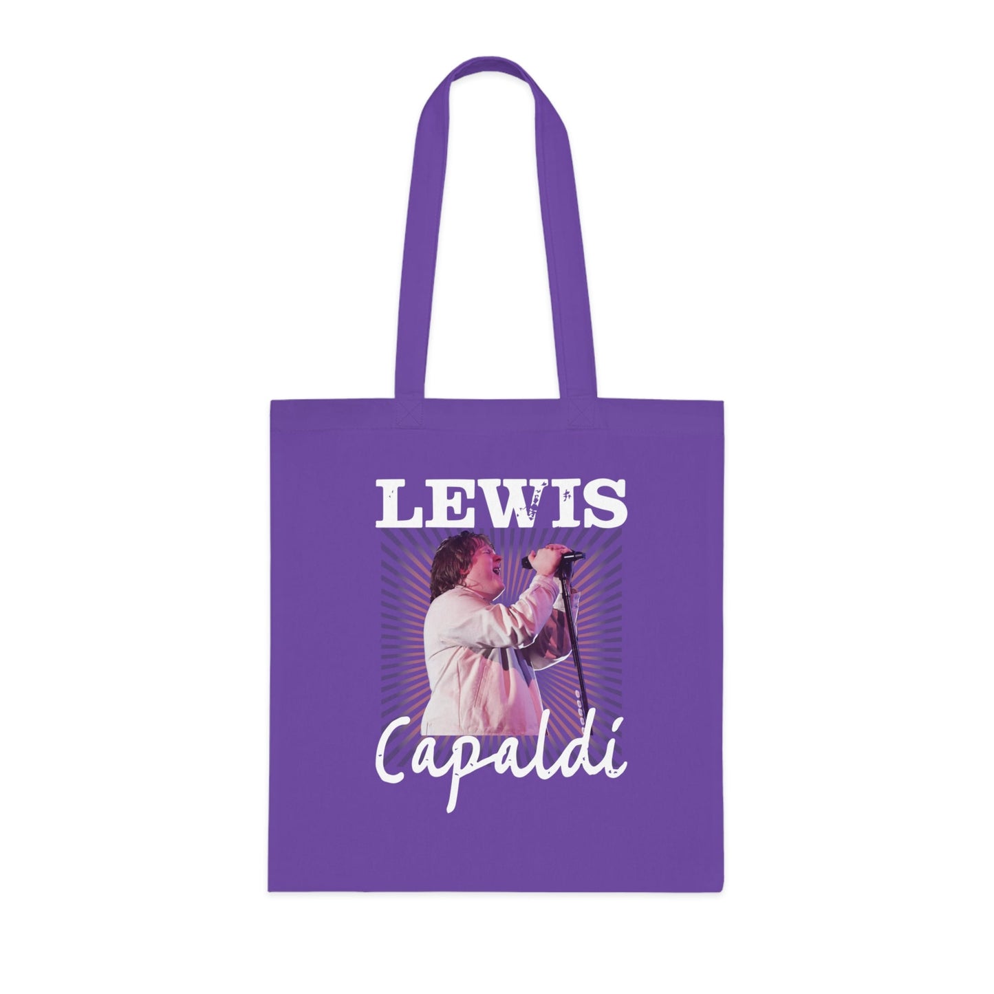 Lewis Capaldi Cotton Tote Bag - Graphic