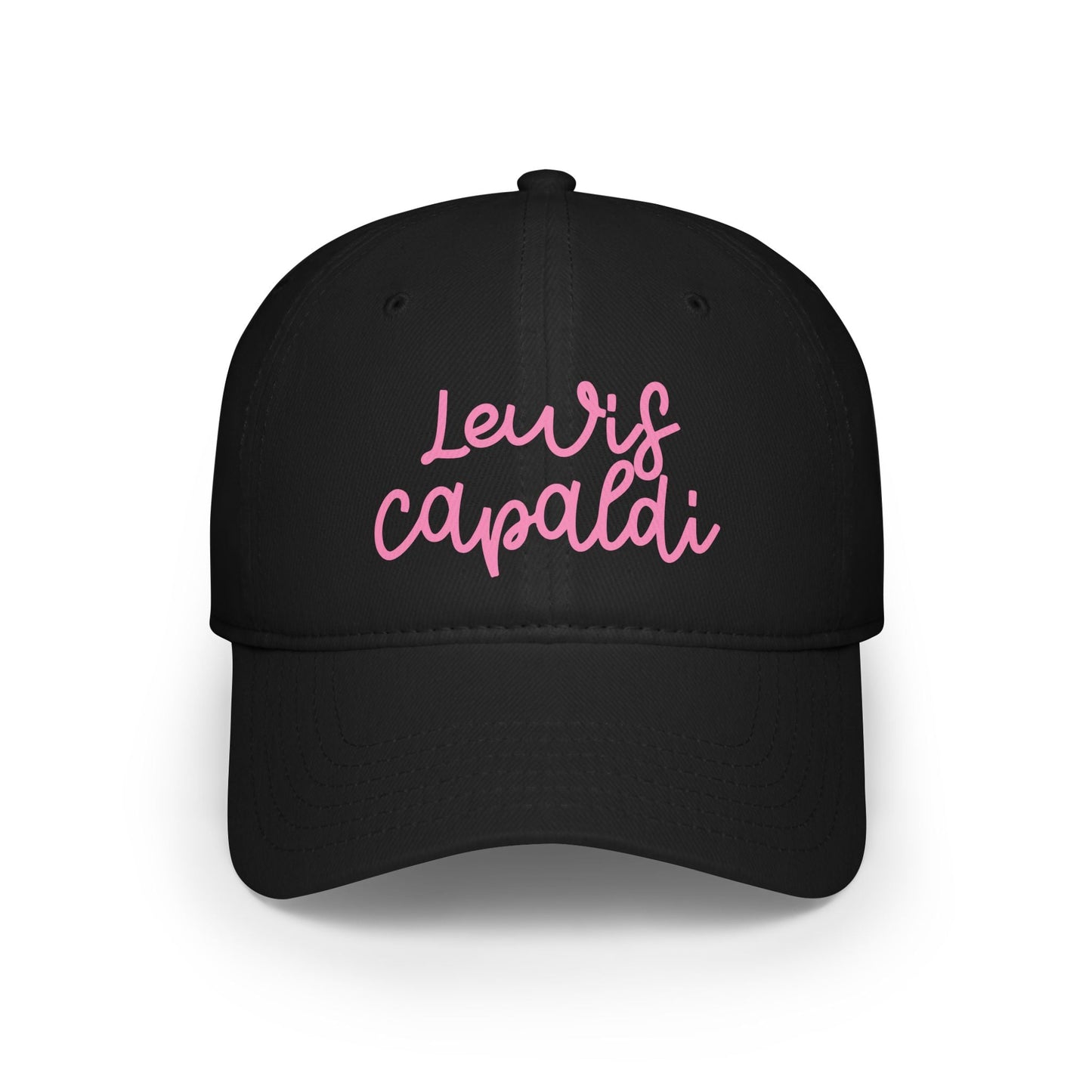 Lewis Capaldi Low Profile Baseball Hat - Writing