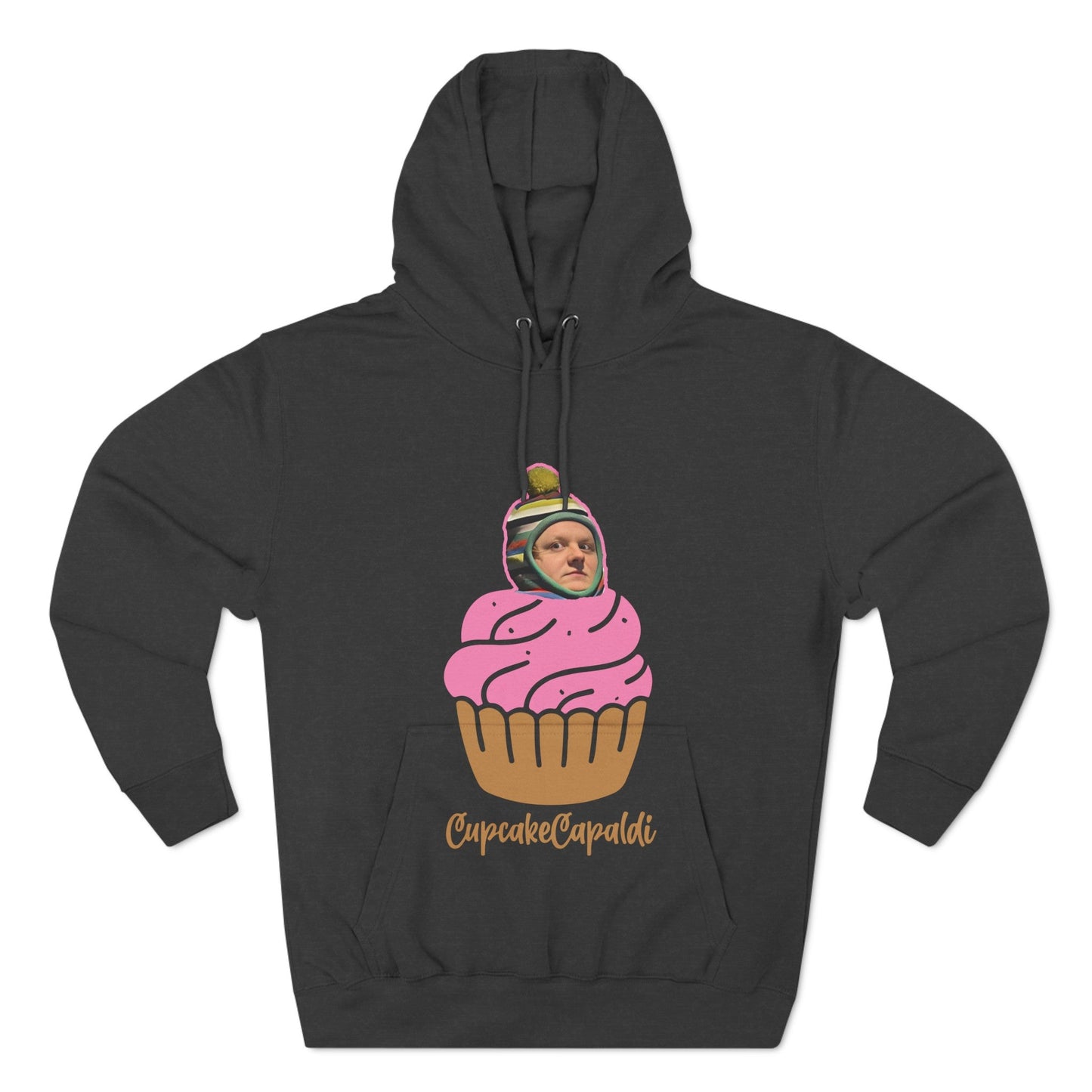 Lewis Capaldi Three-Panel Fleece Hoodie - Cup Cake Capaldi