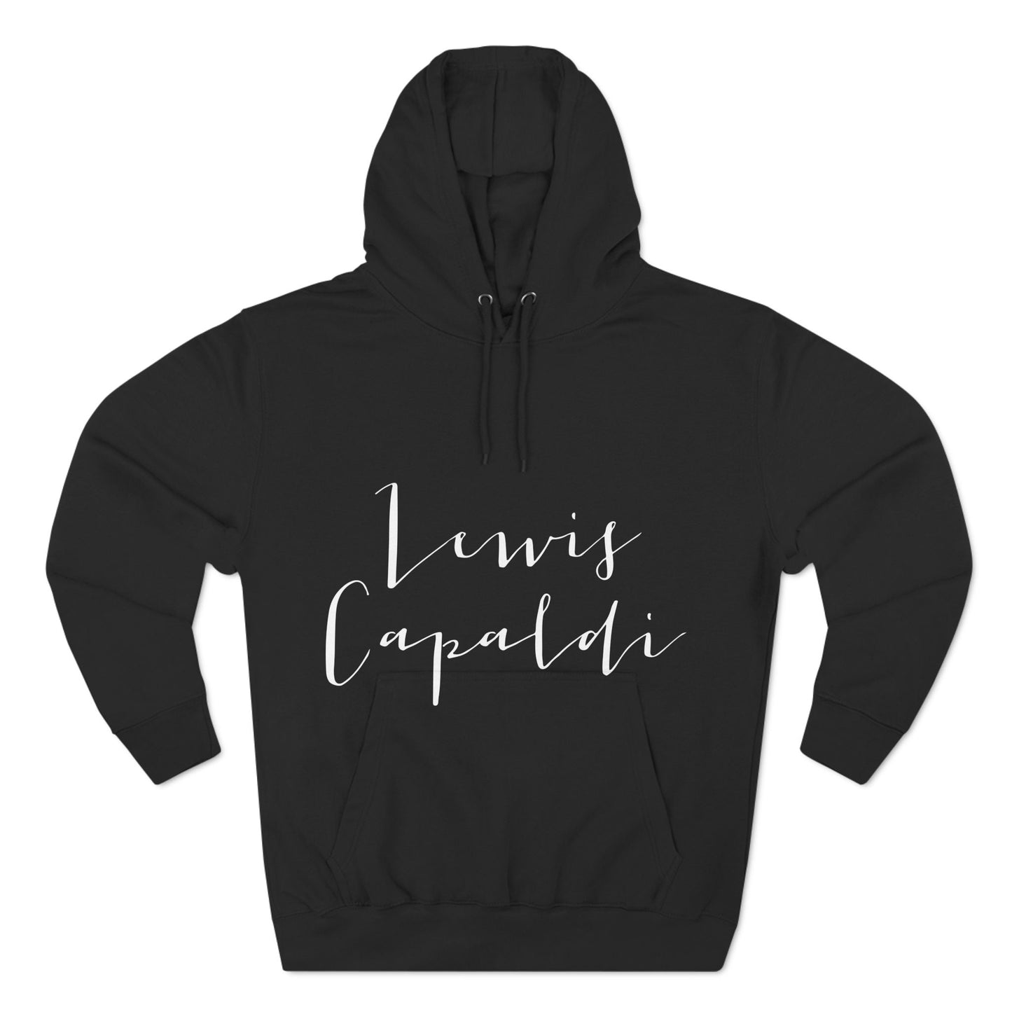 Lewis Capaldi Three-Panel Fleece Hoodie - Writing