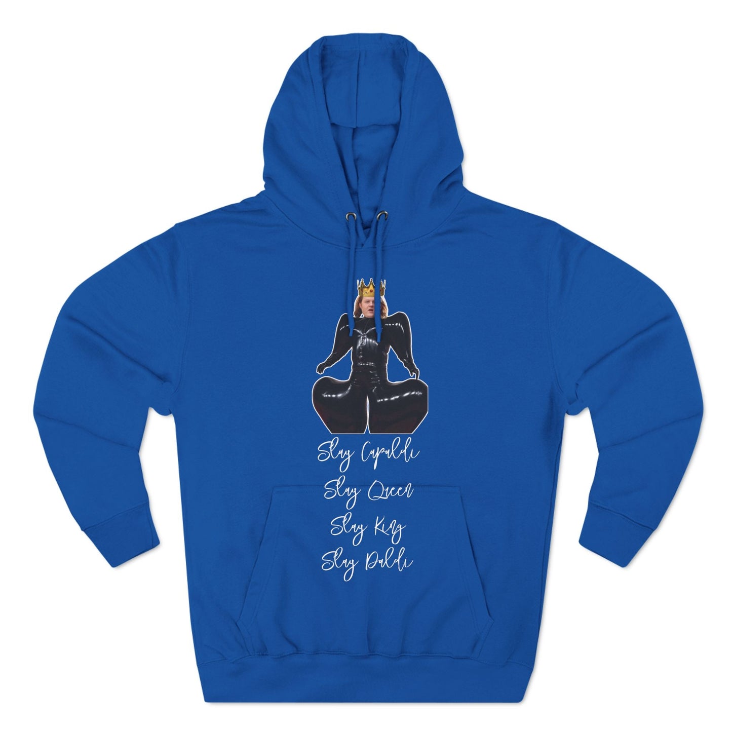 Lewis Capaldi Three-Panel Fleece Hoodie - Slay Capaldi