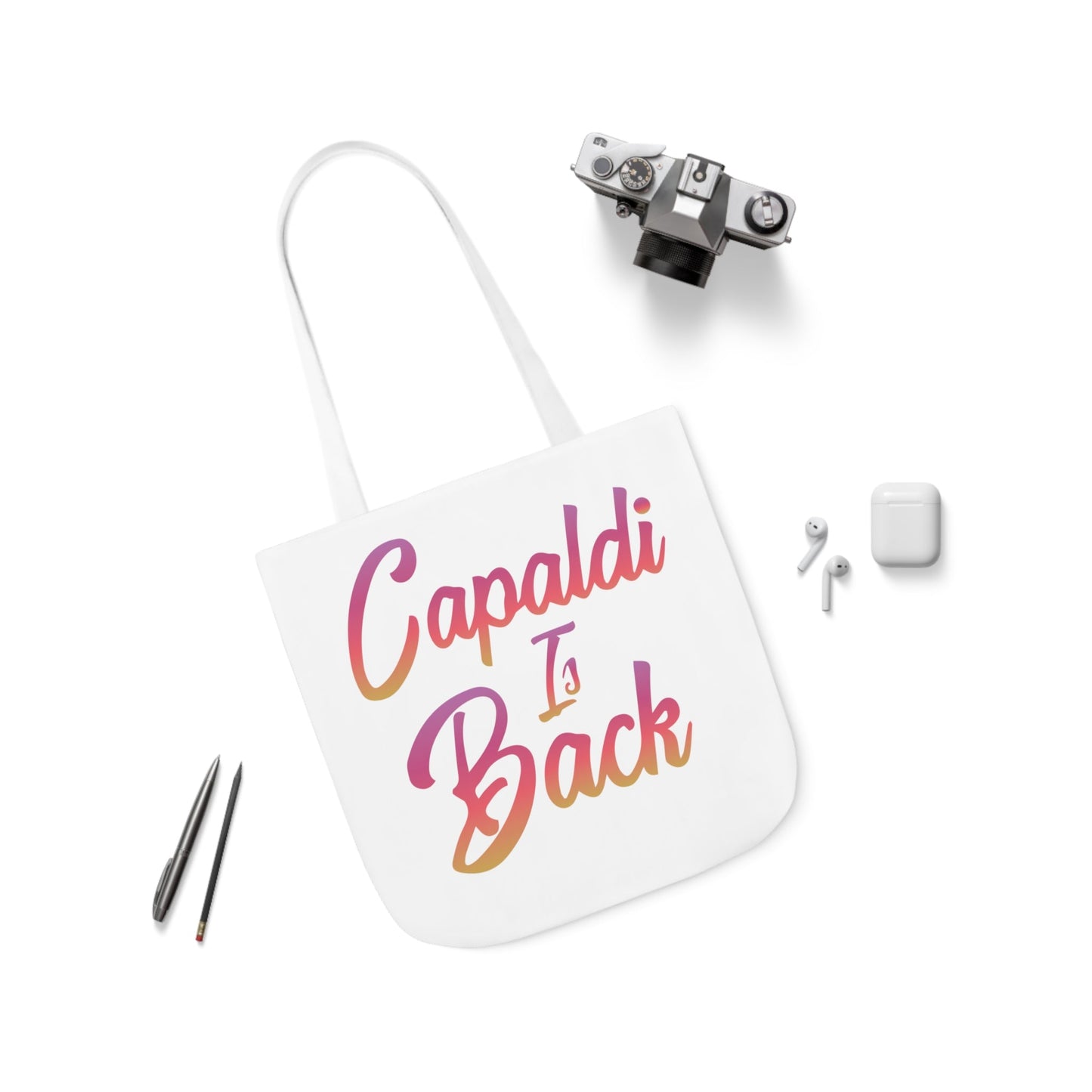 Lewis Capaldi Canvas Tote Bag - Capaldi is back