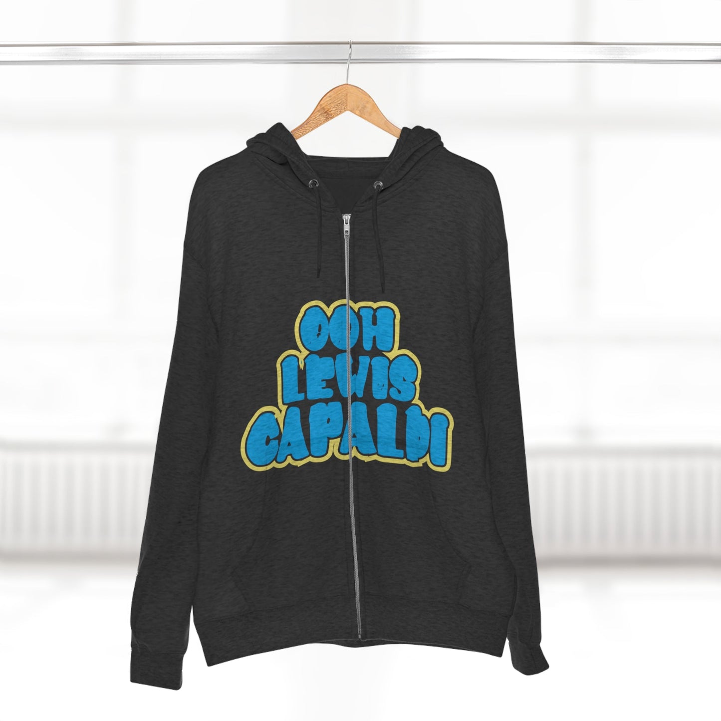 Lewis Capaldi Unisex Zip Hoodie - Ooh Lewis Capaldi