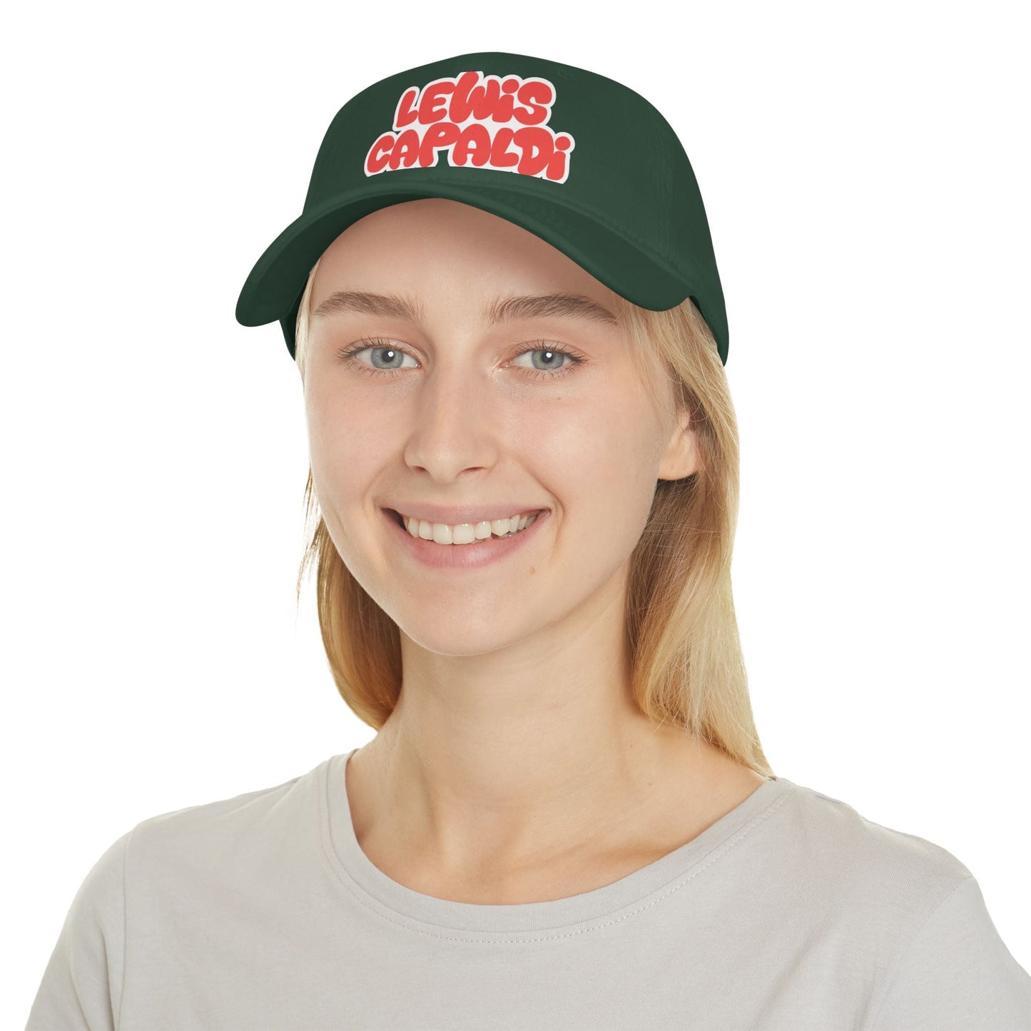 Lewis Capaldi Low Profile Baseball Hat - Writing