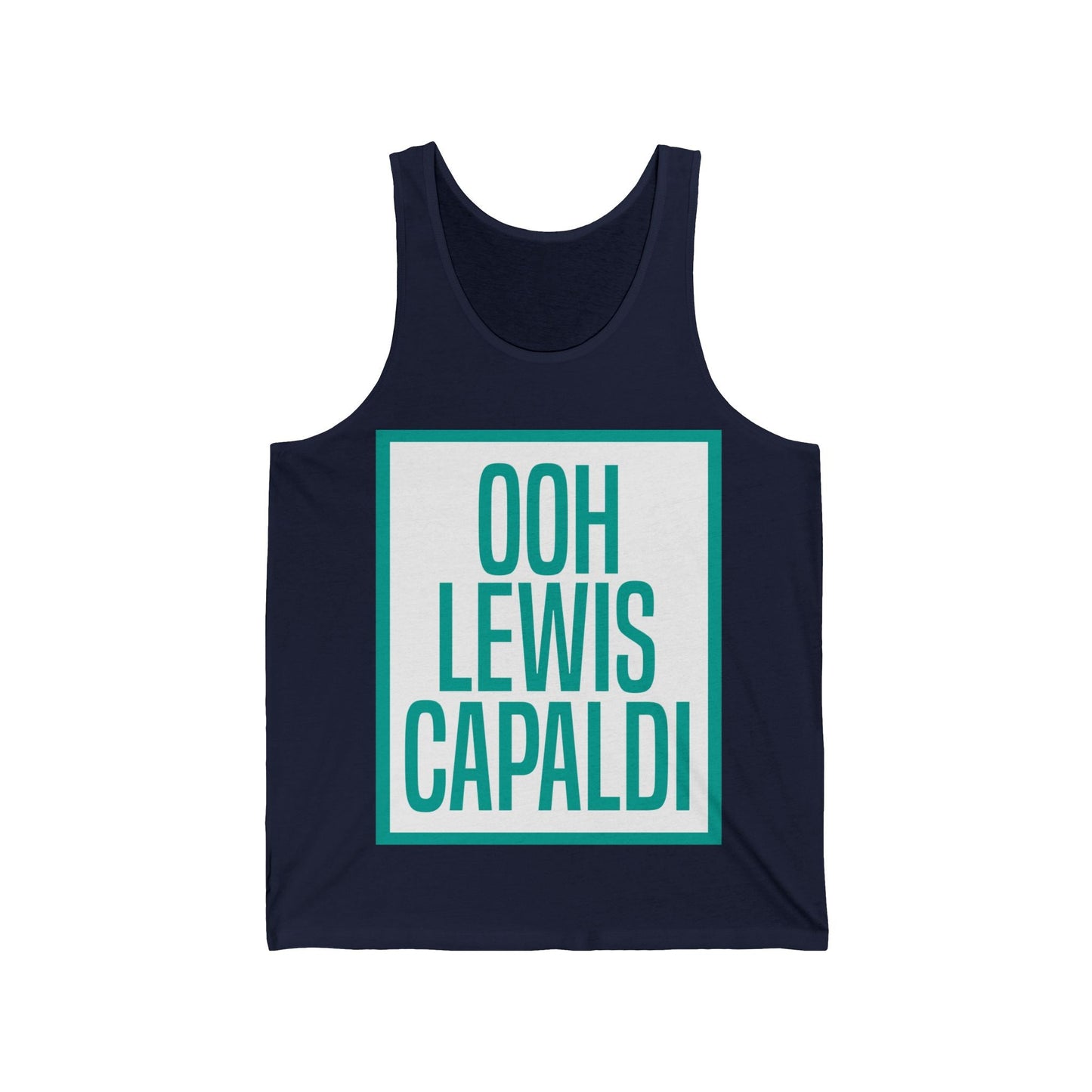 Lewis Capaldi Unisex Jersey Tank Top - Ooh Lewis Capaldi