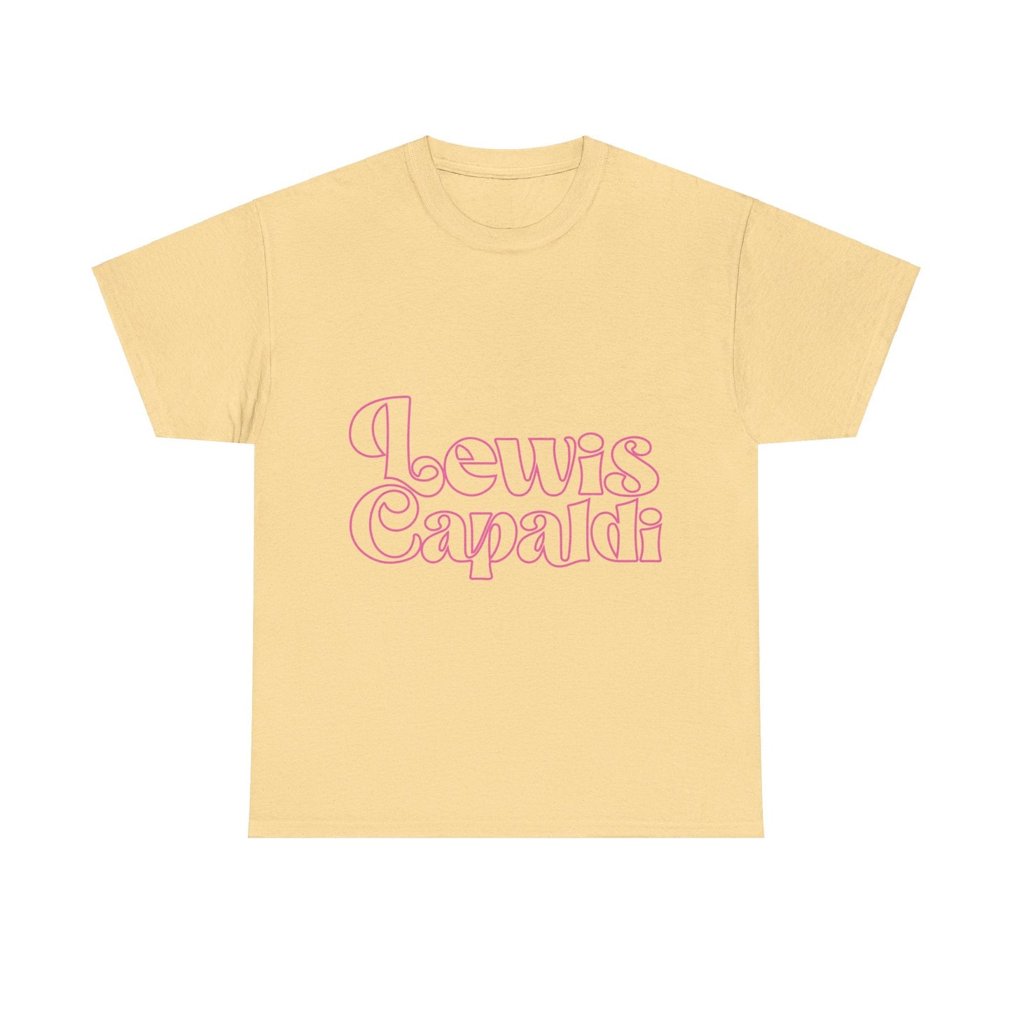 Lewis Capaldi Unisex Heavy Cotton Tee - Writing