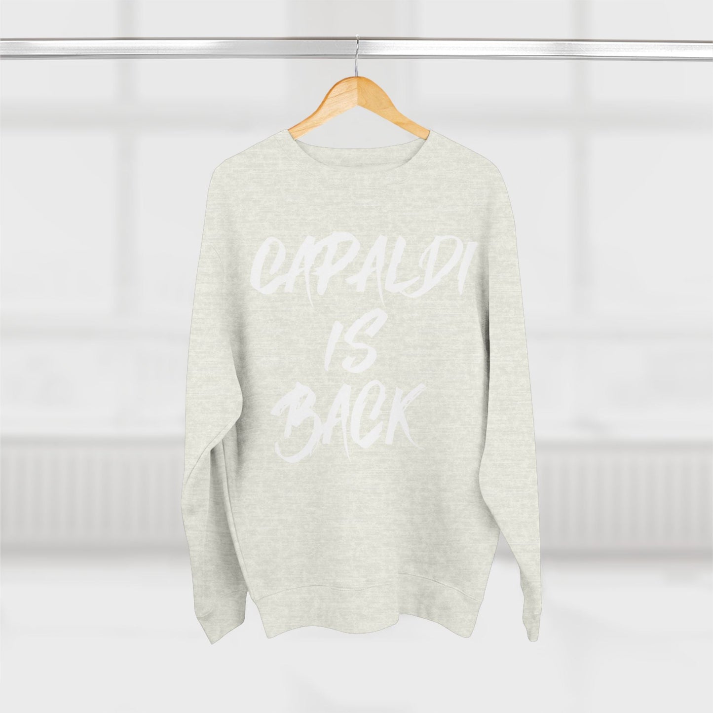 Lewis Capaldi Unisex Crewneck Sweatshirt - Capaldi Is Back