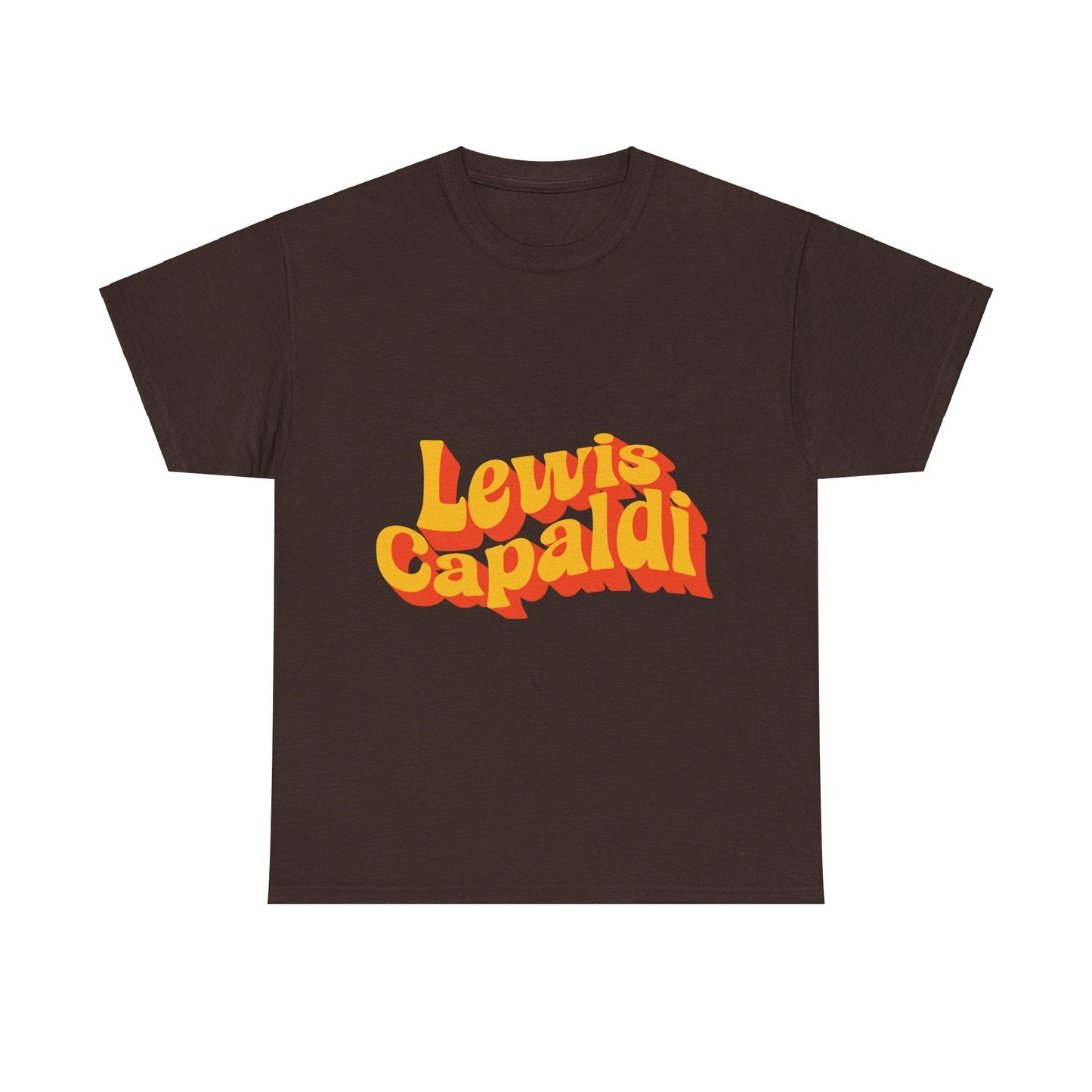 Lewis Capaldi Unisex Heavy Cotton Tee - Writing