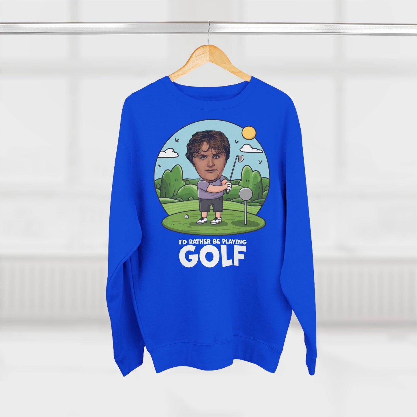 Lewis Capaldi Unisex Crewneck Sweatshirt - Golfing