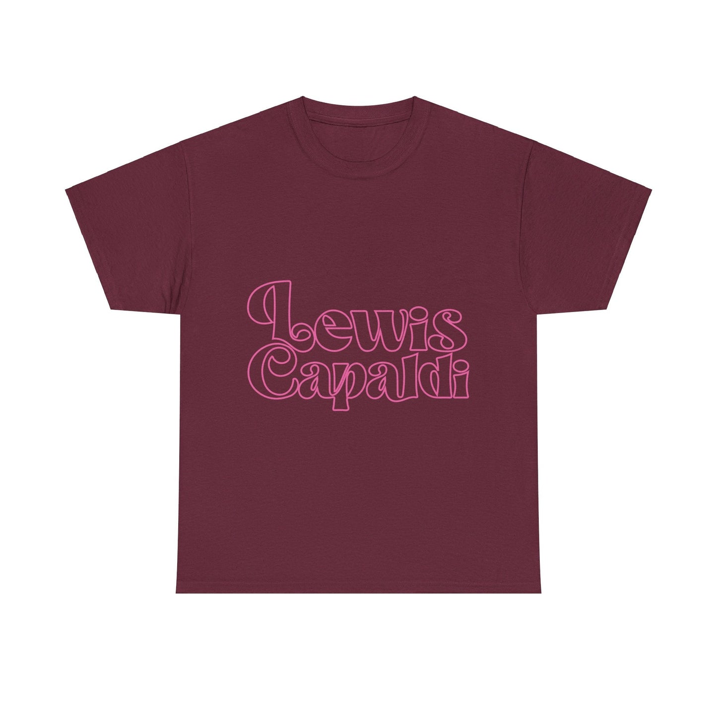 Lewis Capaldi Unisex Heavy Cotton Tee - Writing