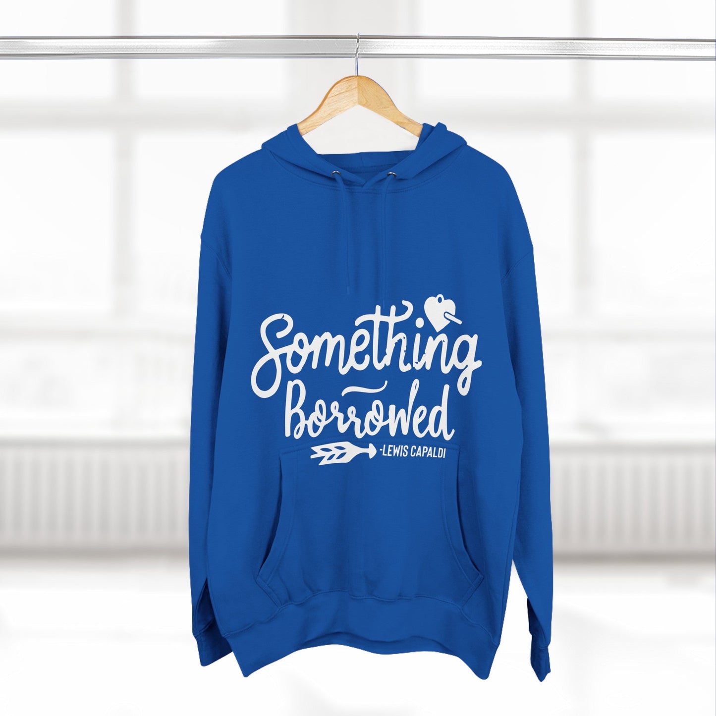 Lewis Capaldi Three-Panel Fleece Hoodie - Something Borrowed