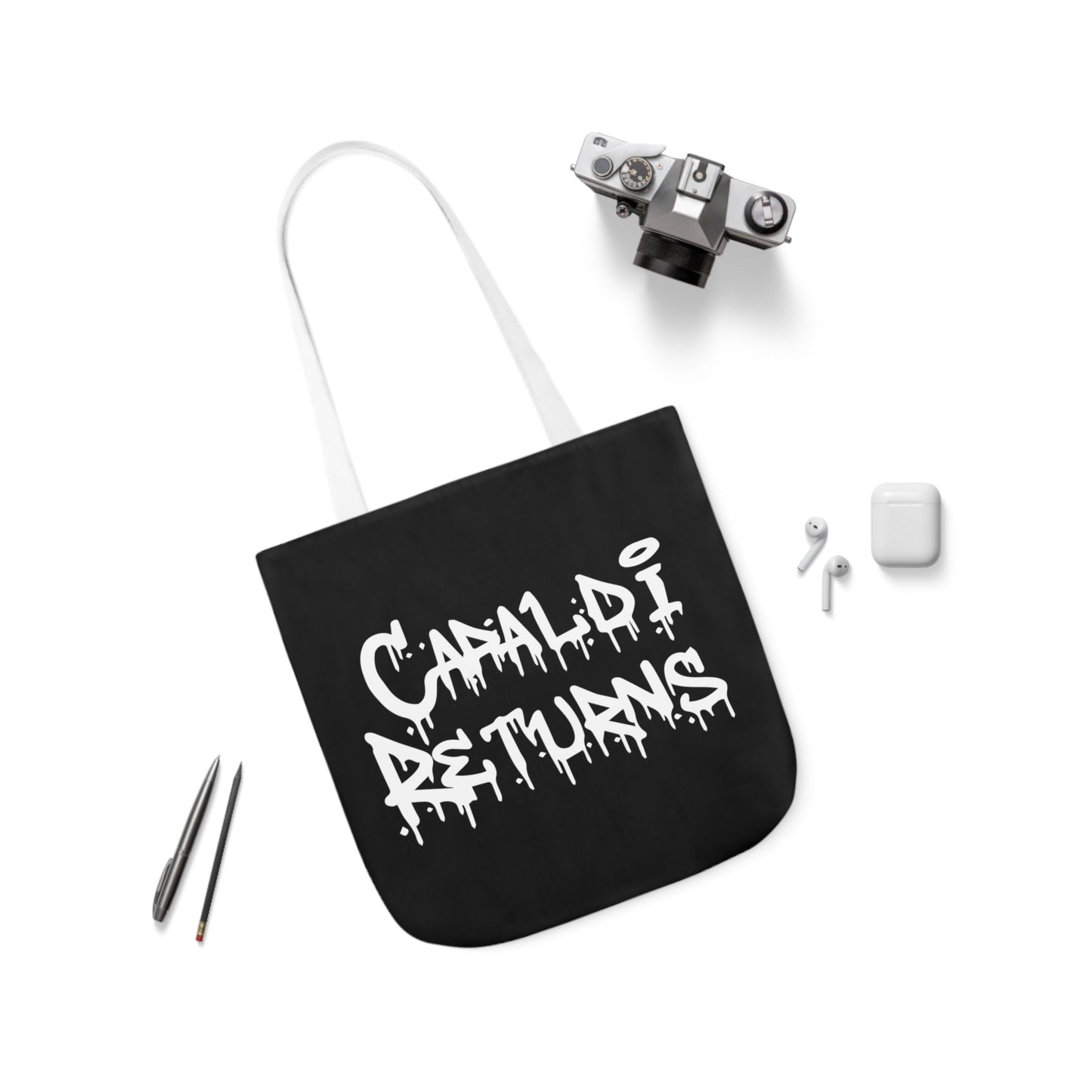 Lewis Capaldi Canvas Tote Bag - Capaldi returns