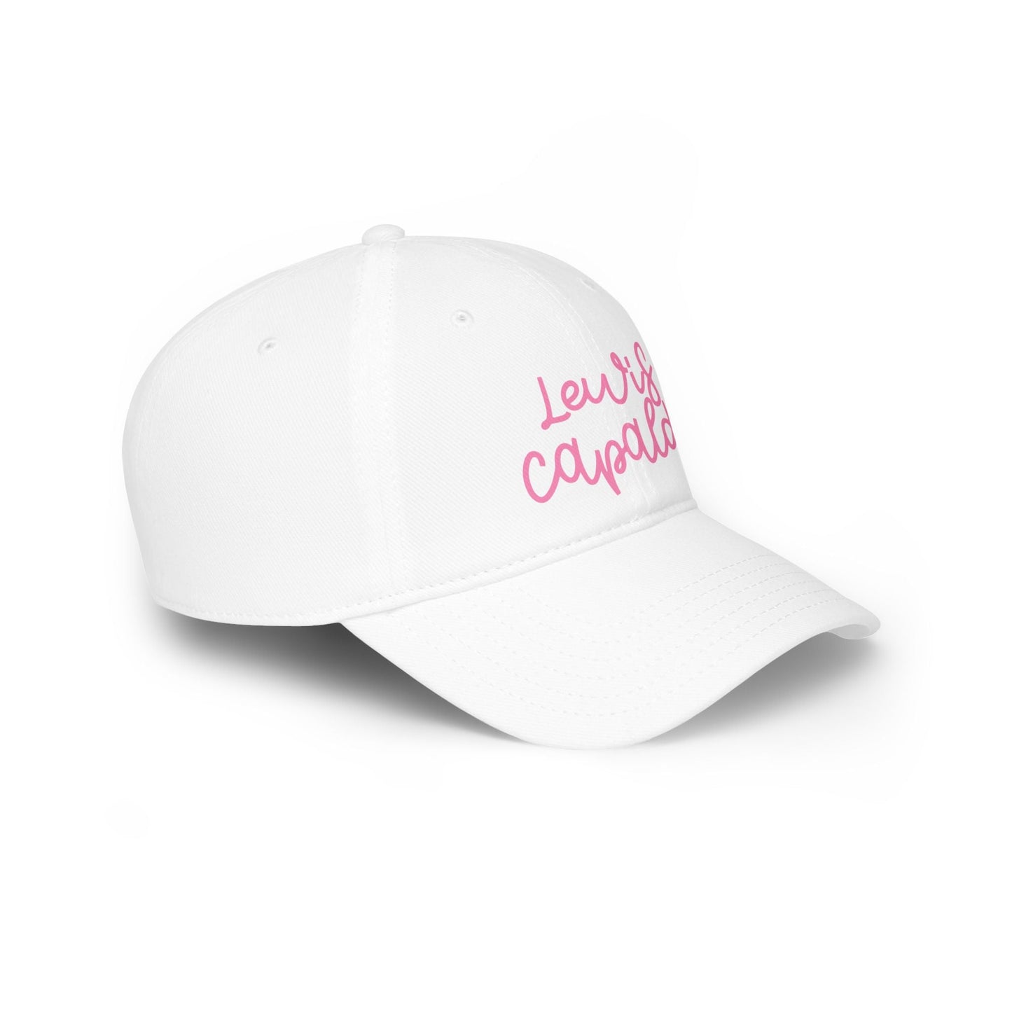 Lewis Capaldi Low Profile Baseball Hat - Writing