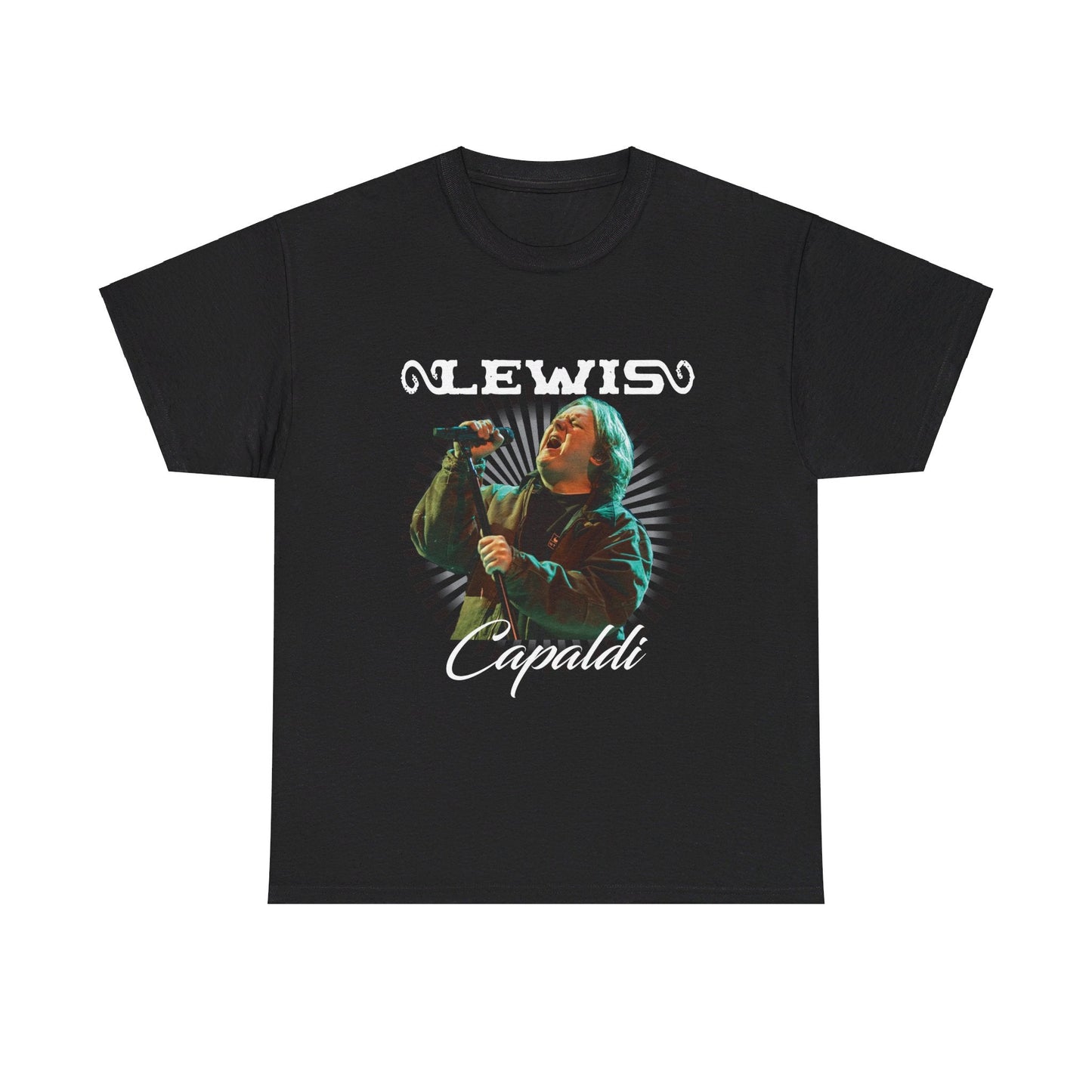 Lewis Capaldi Unisex Heavy Cotton Tee - Graphic