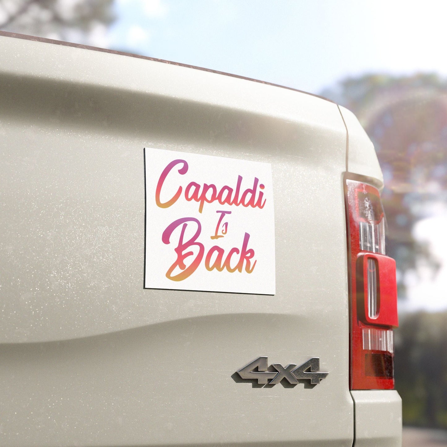 Lewis Capaldi Car Magnets - Capaldi is back