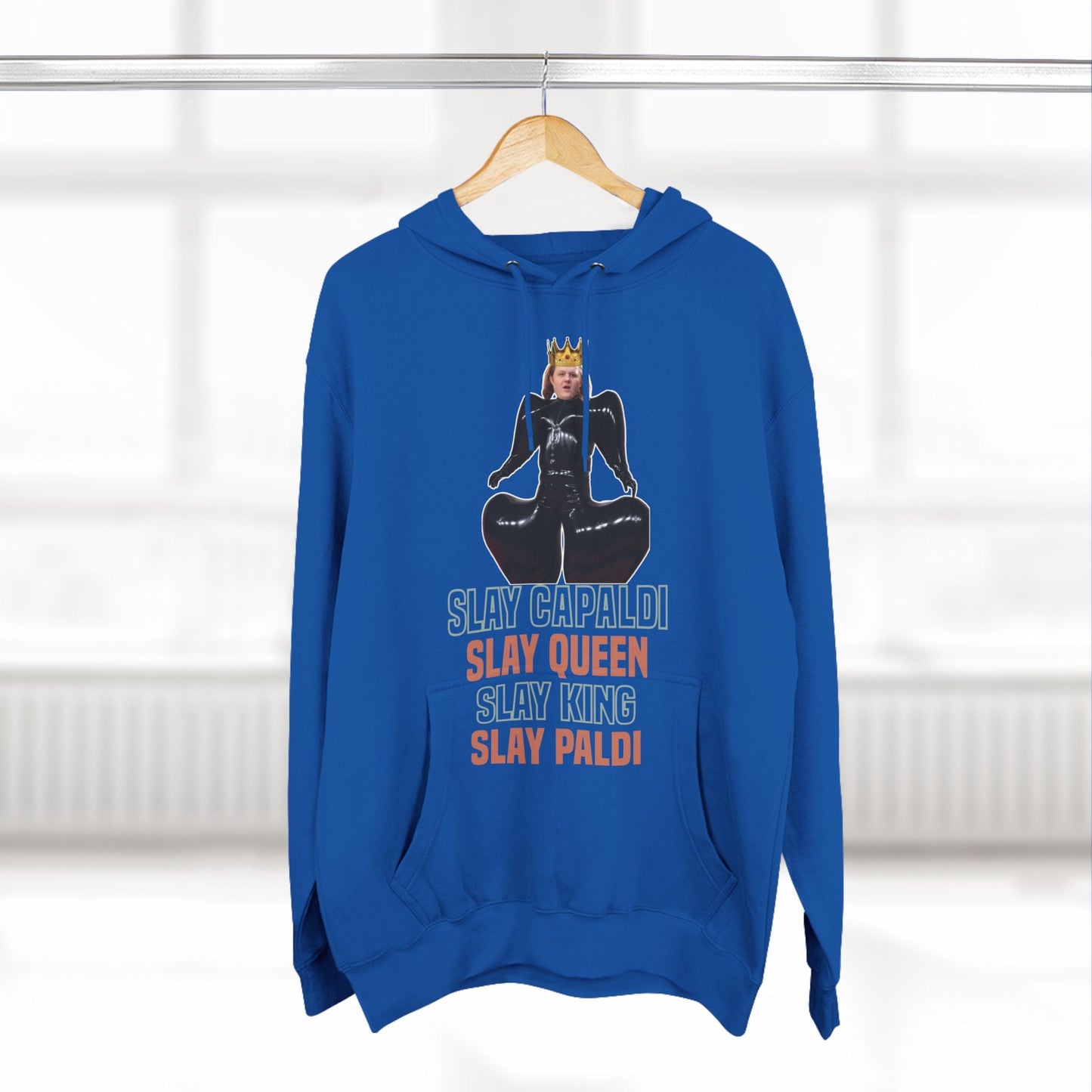 Lewis Capaldi Three-Panel Fleece Hoodie - Slay Capaldi