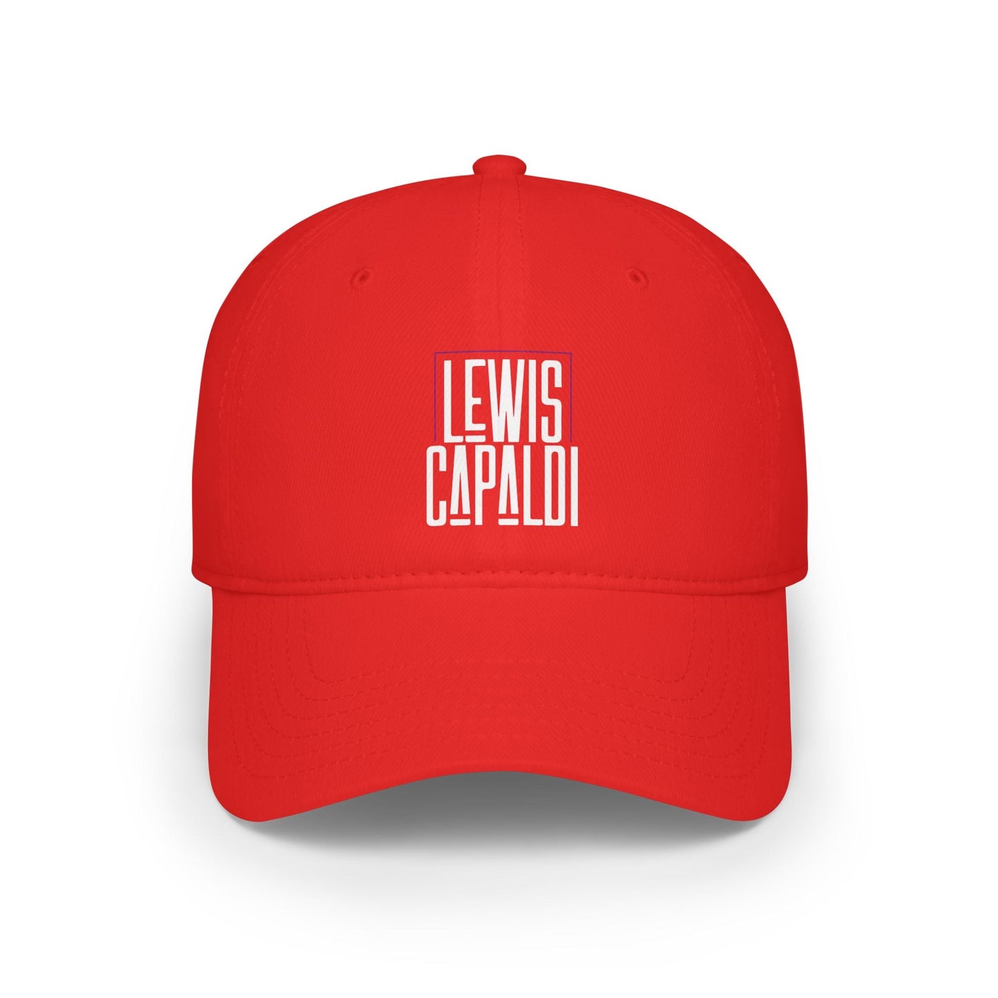 Lewis Capaldi Low Profile Baseball Hat - Writing