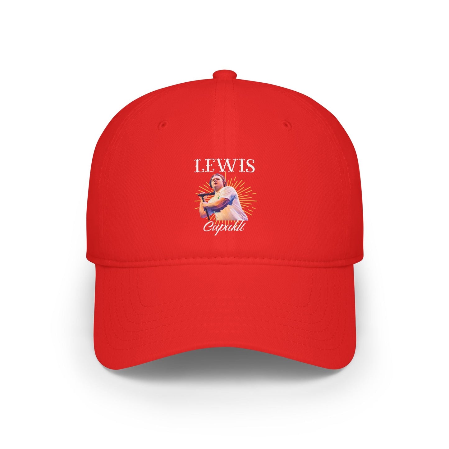 Lewis Capaldi Low Profile Baseball Hat - Graphic