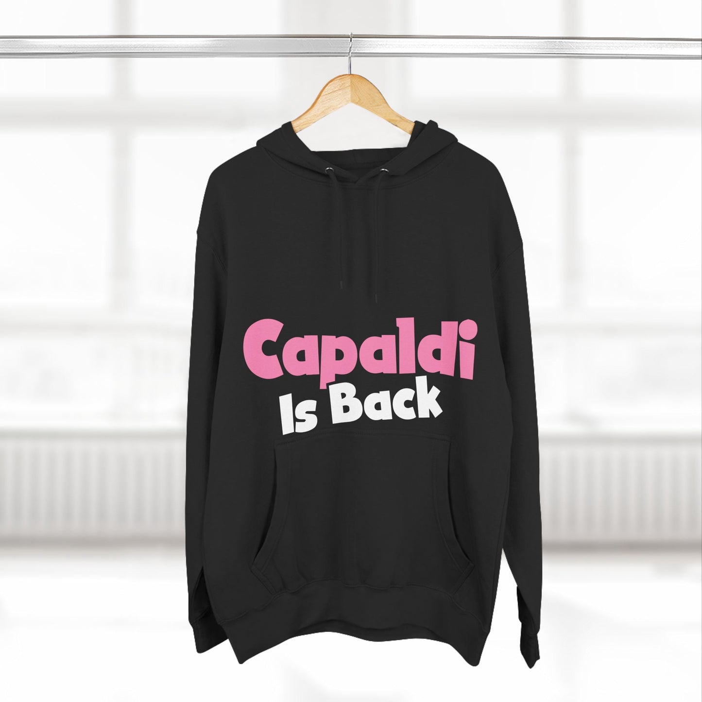 Lewis Capaldi Three-Panel Fleece Hoodie - Capaldi is back