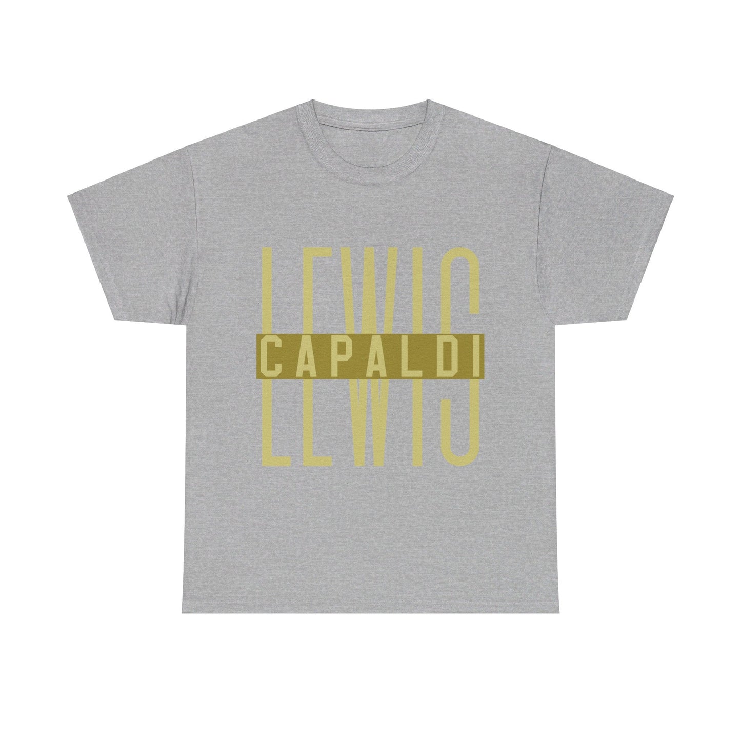 Lewis Capaldi Unisex Heavy Cotton Tee - Writing