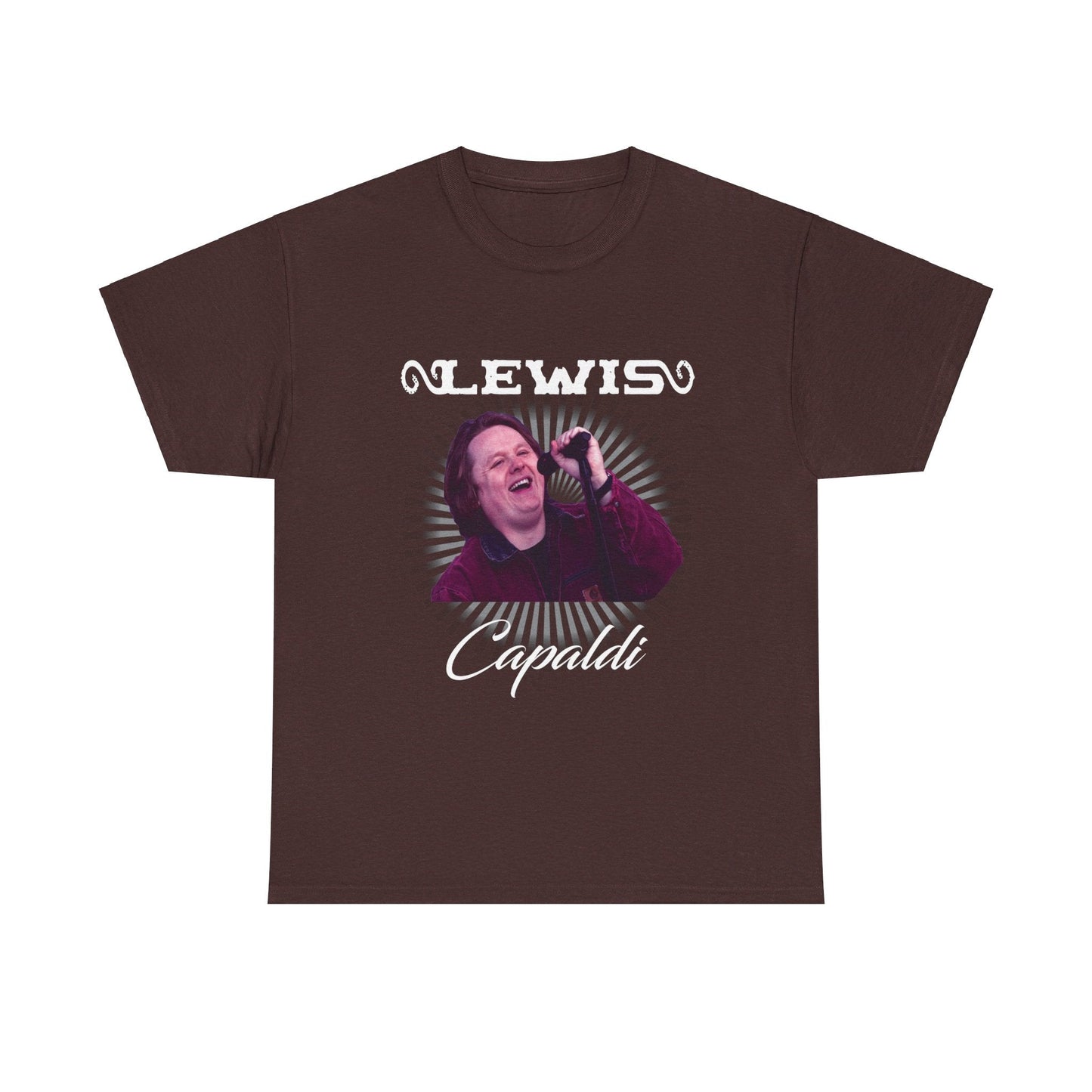 Lewis Capaldi Unisex Heavy Cotton Tee - Graphic