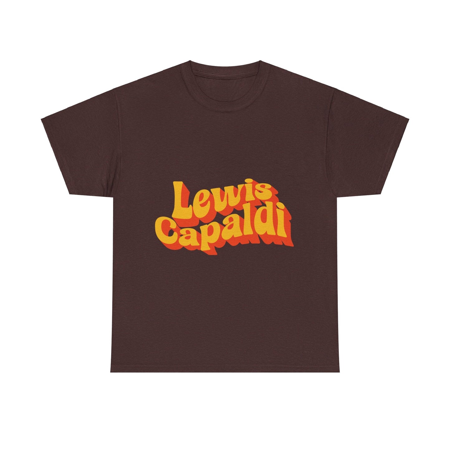 Lewis Capaldi Unisex Heavy Cotton Tee - Writing