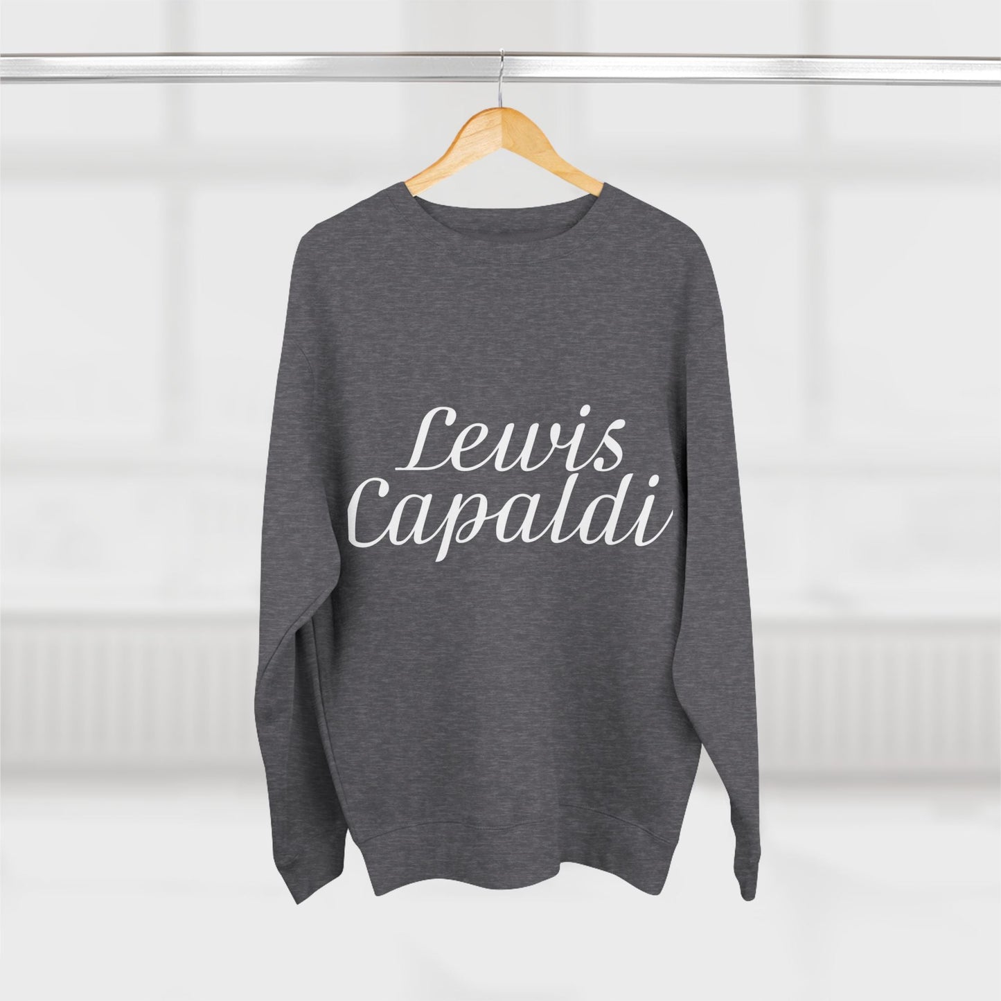 Lewis Capaldi Unisex Crewneck Sweatshirt - Writing