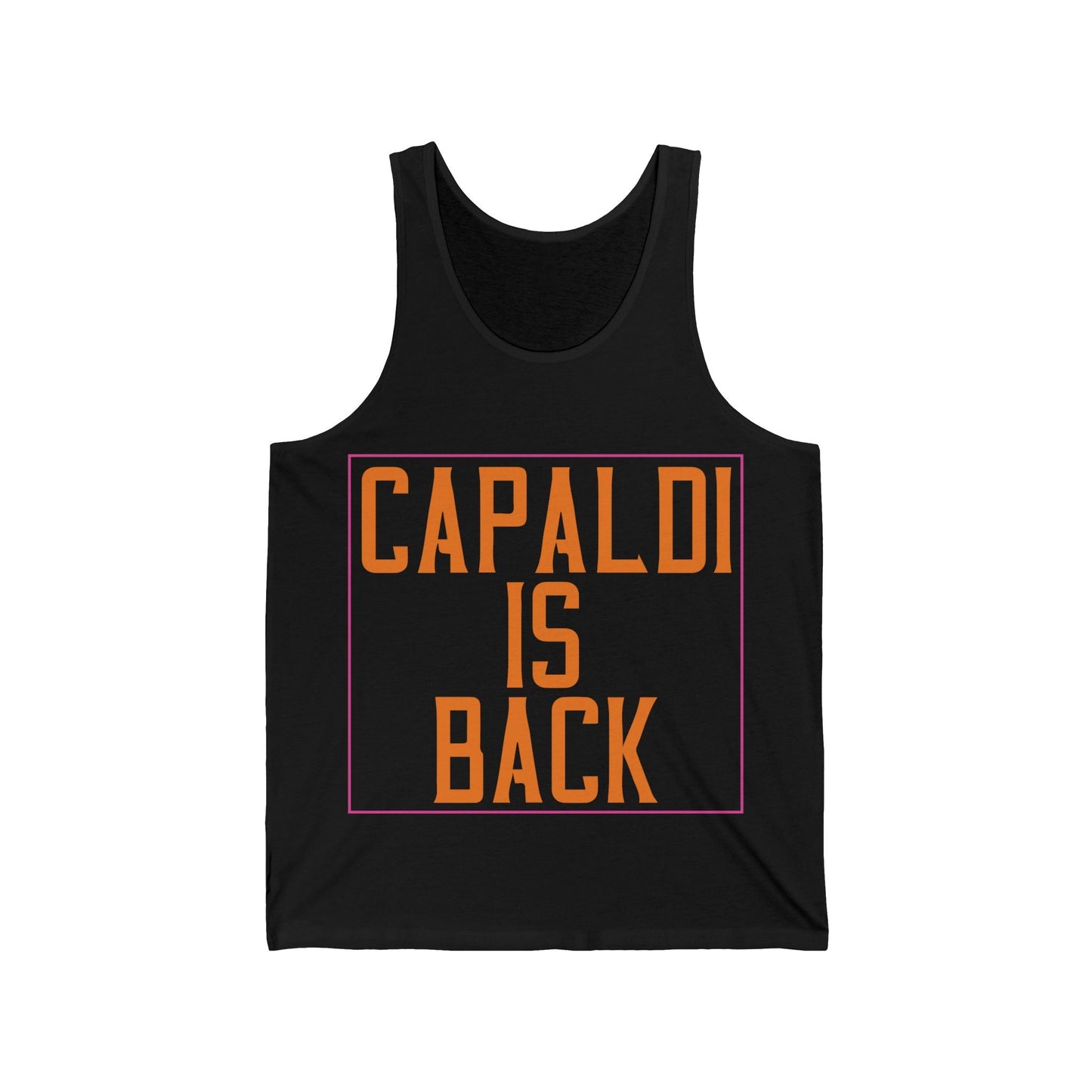 Lewis Capaldi Unisex Jersey Tank Top - Capaldi Is back