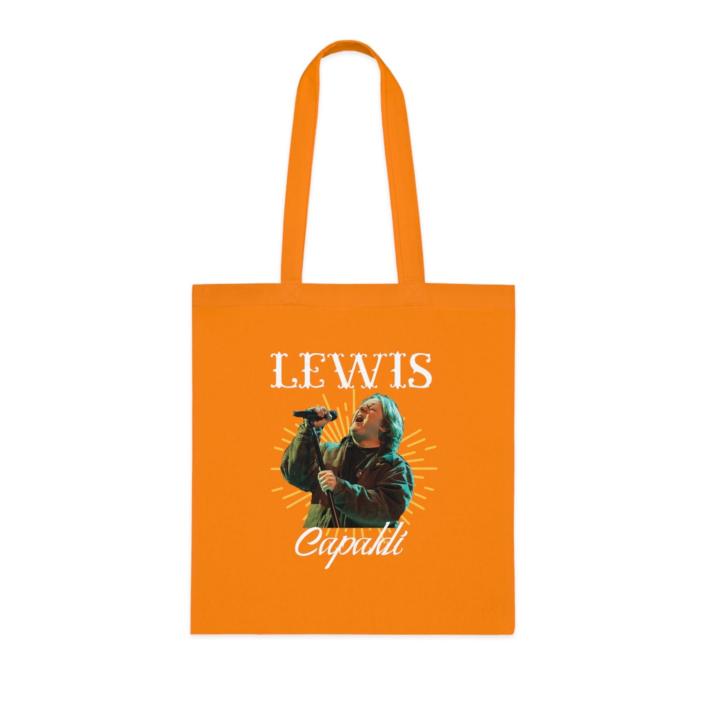 Lewis Capaldi Cotton Tote Bag - Graphic