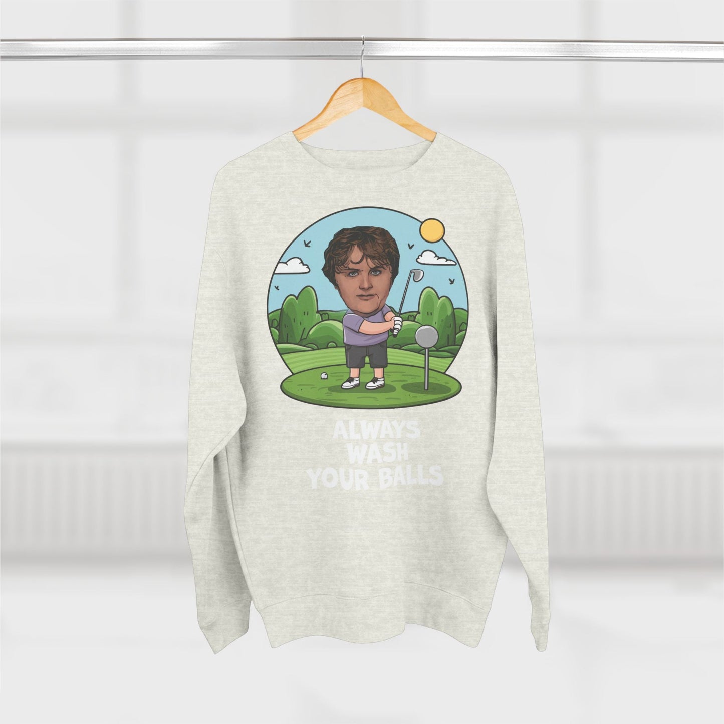 Lewis Capaldi Unisex Crewneck Sweatshirt - Golfing