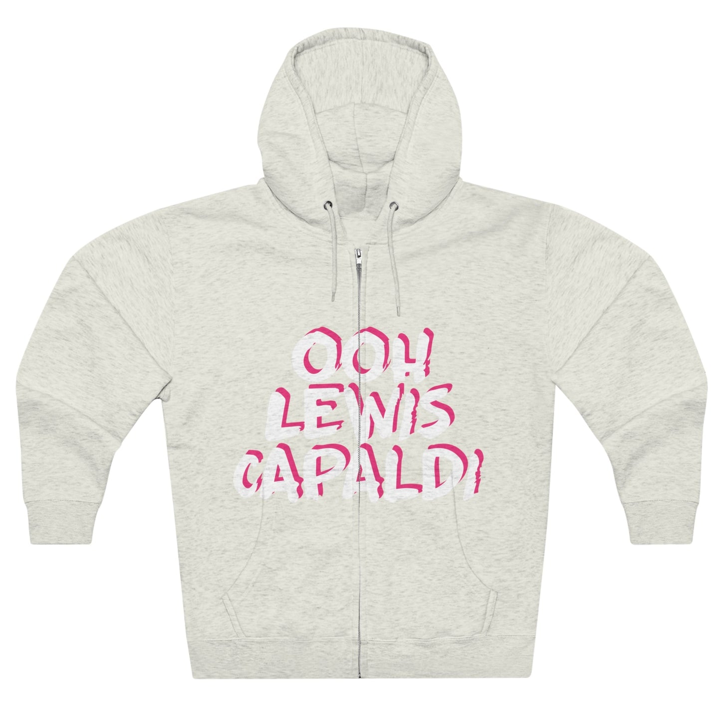 Lewis Capaldi Unisex Zip Hoodie - Ooh Lewis Capaldi