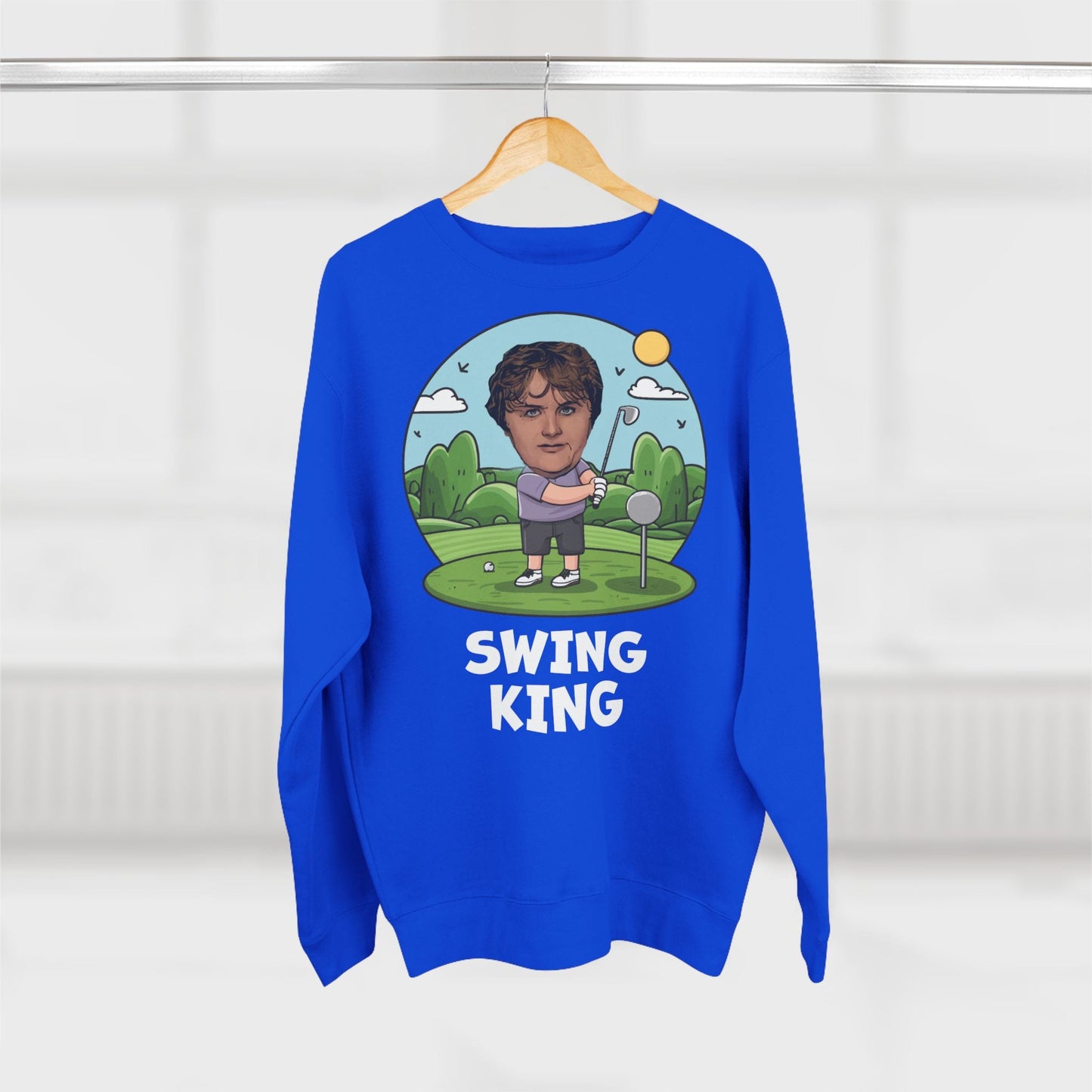 Lewis Capaldi Unisex Crewneck Sweatshirt - Golfing