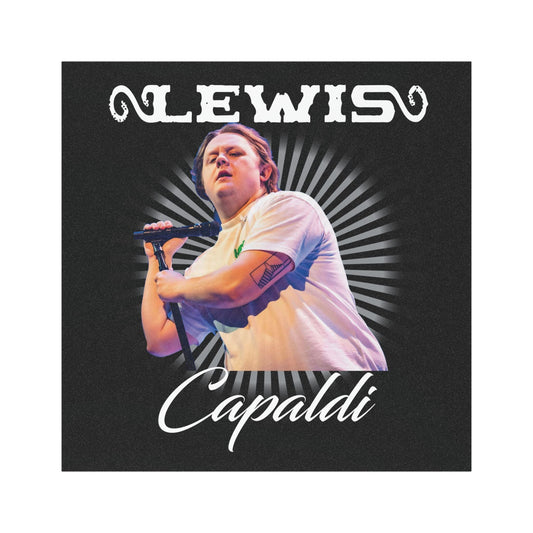 Lewis Capaldi Car Magnet - Graphic