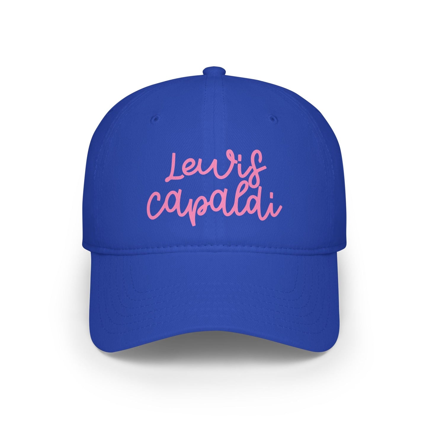 Lewis Capaldi Low Profile Baseball Hat - Writing