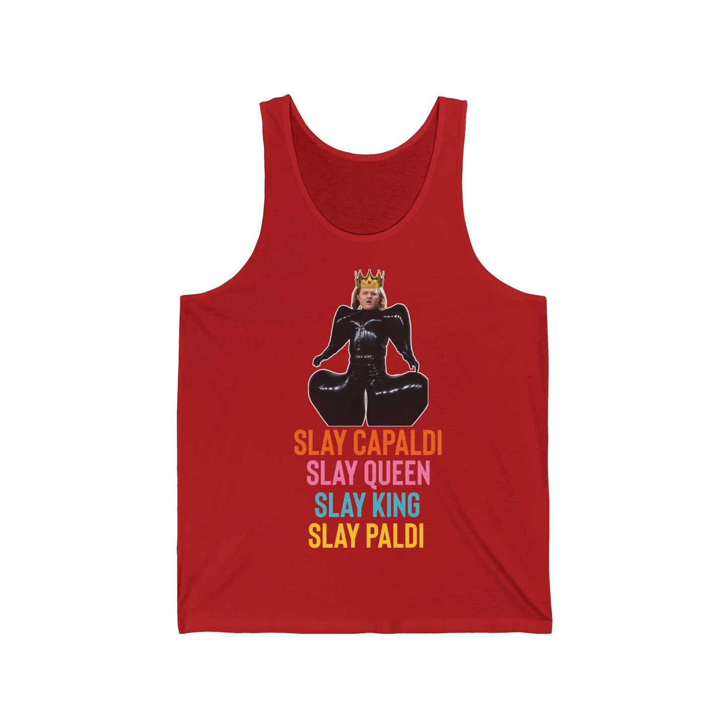 Lewis Capaldi Unisex Jersey Tank Top - Slay Capaldi