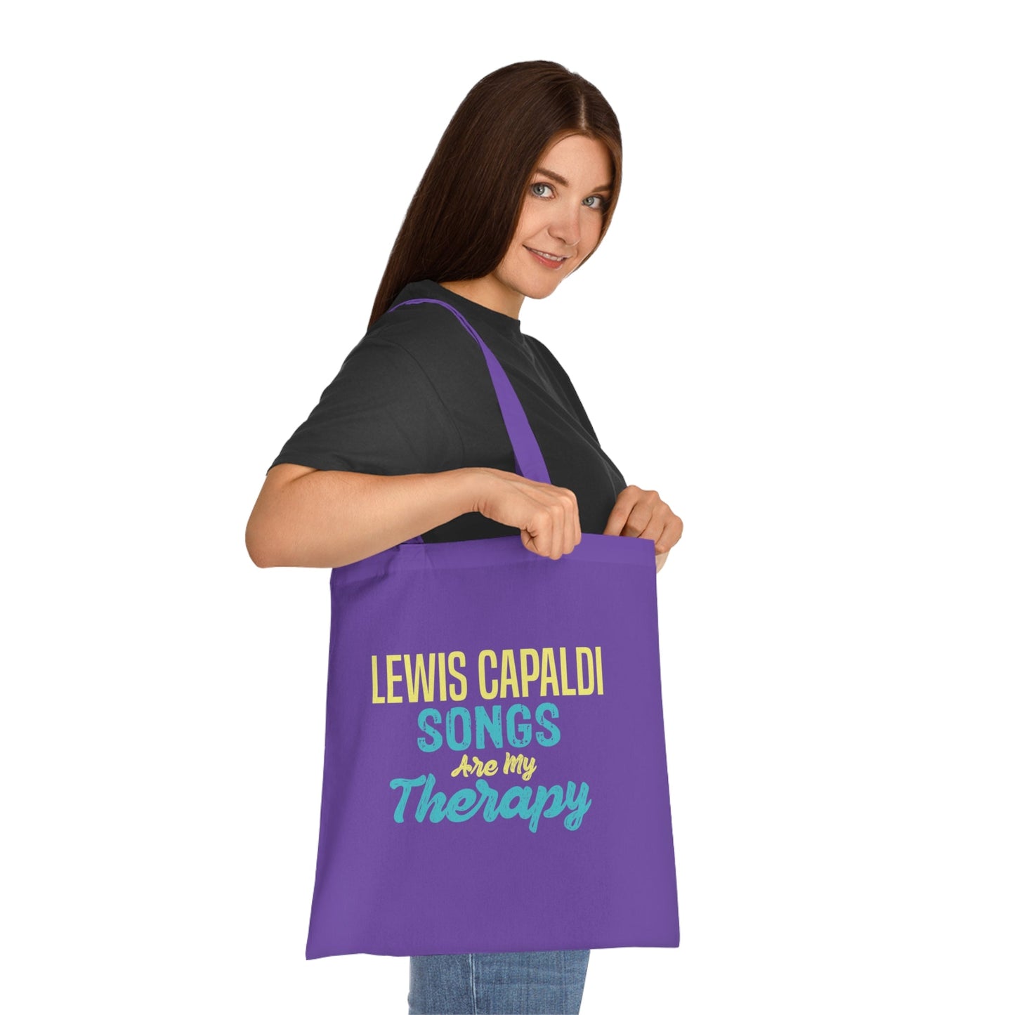 Lewis Capaldi Tote bag - Lewis Capaldi songs are my therapy